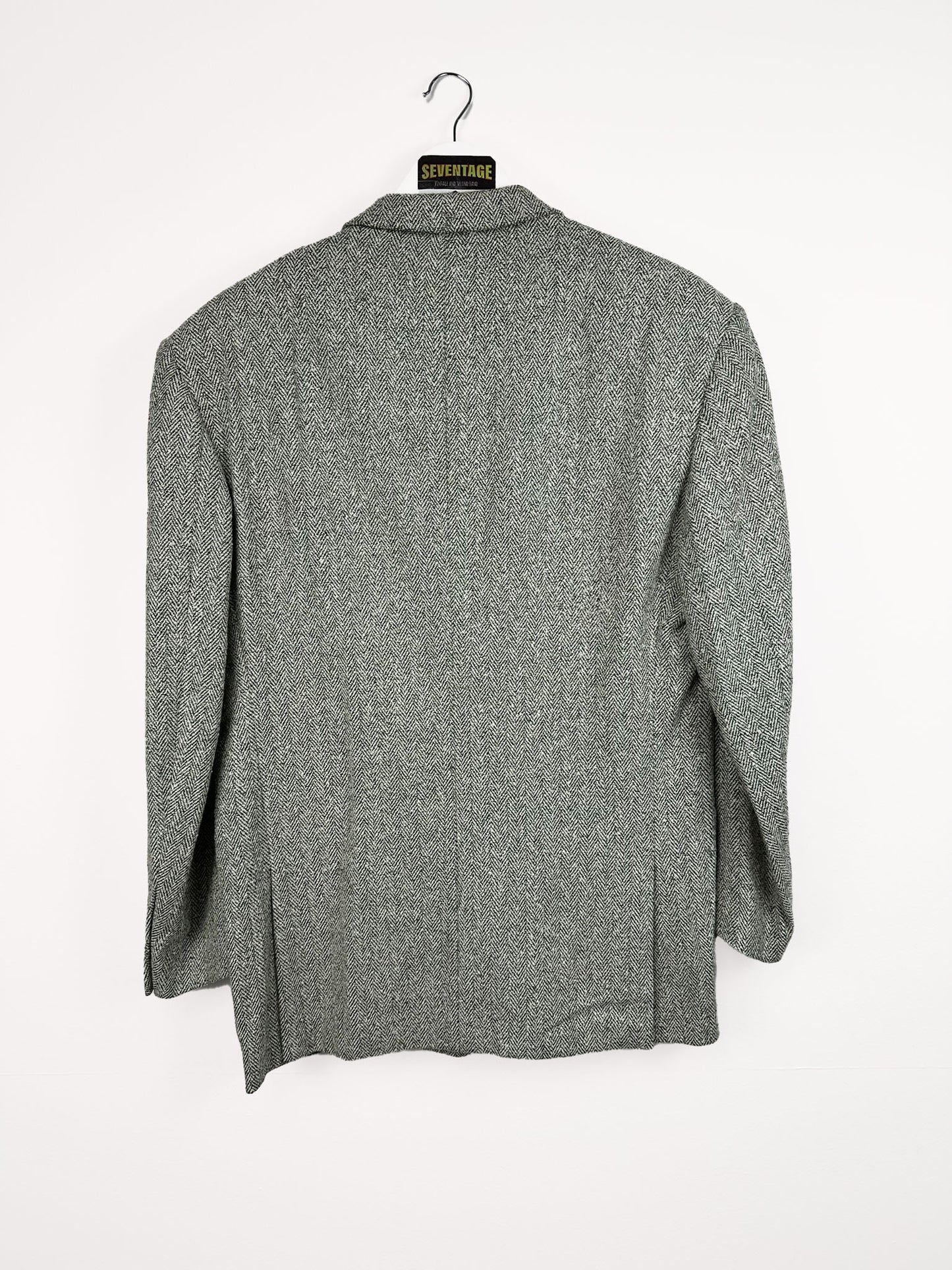 Blazer grigio bianco 90s - XL