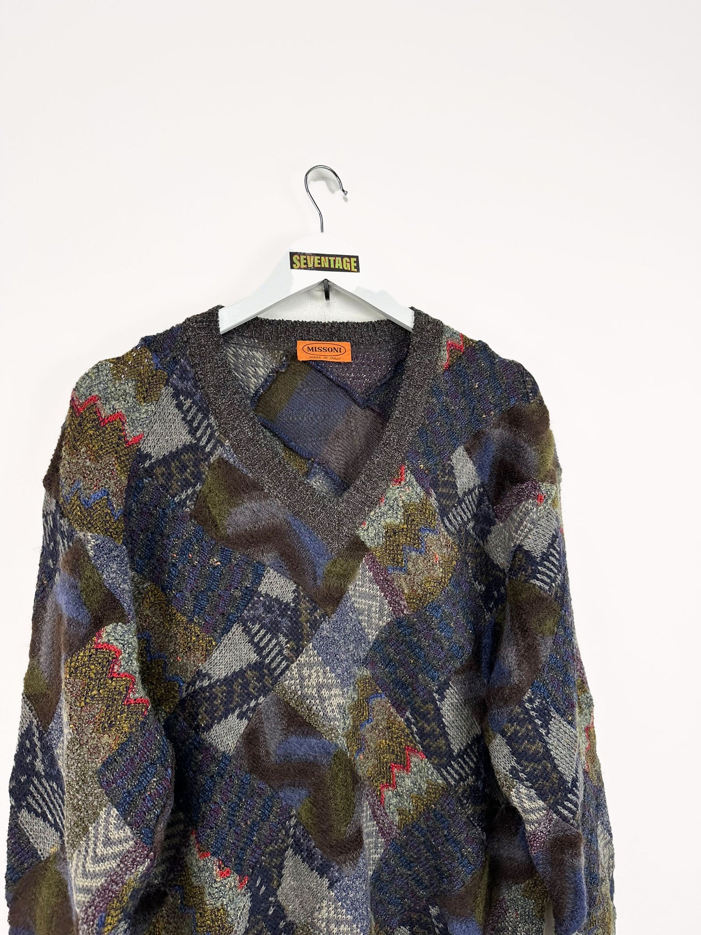 Maglione Missoni prima linea blu - L