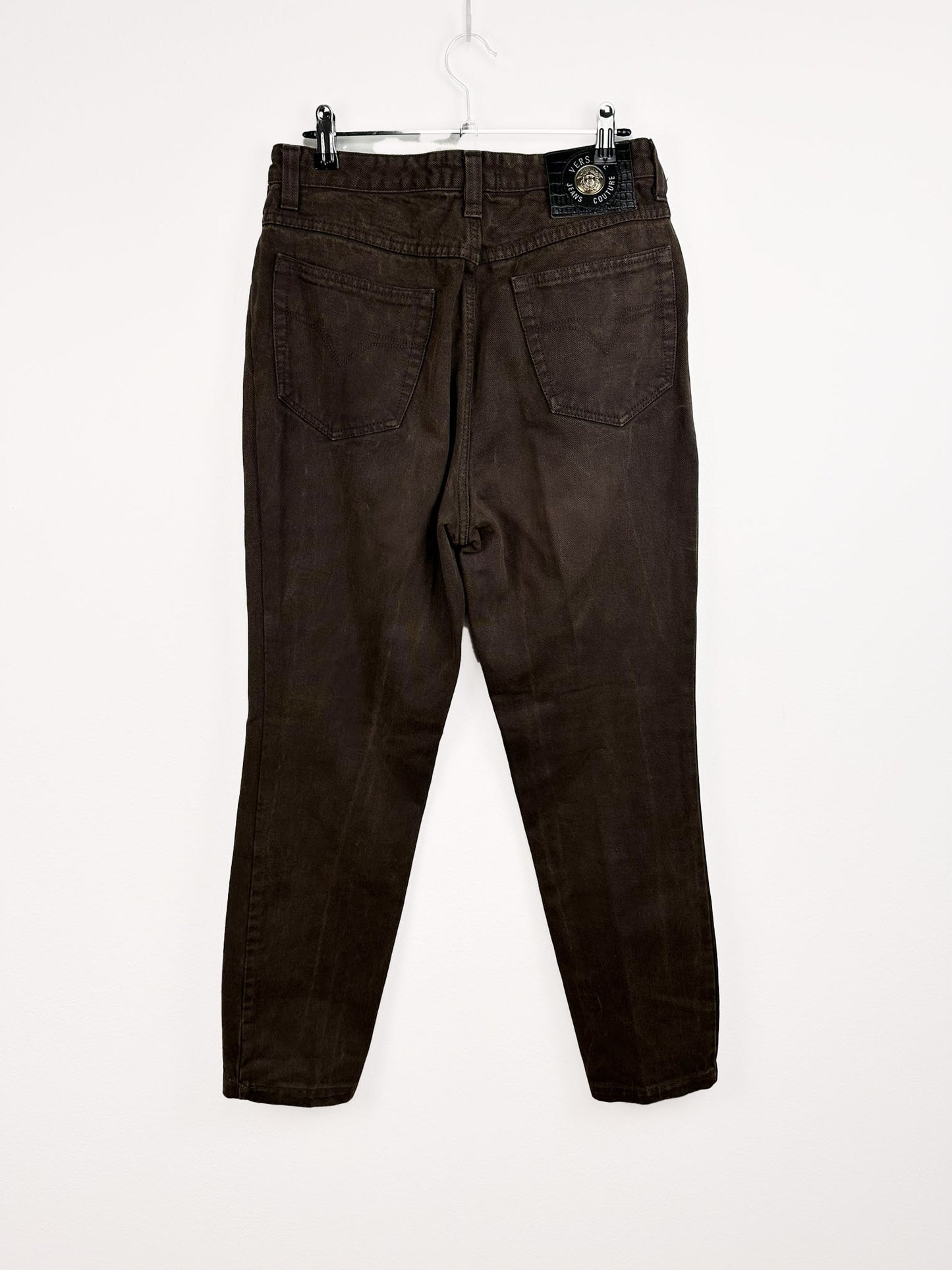 Jeans Versace marroni 00s - 48