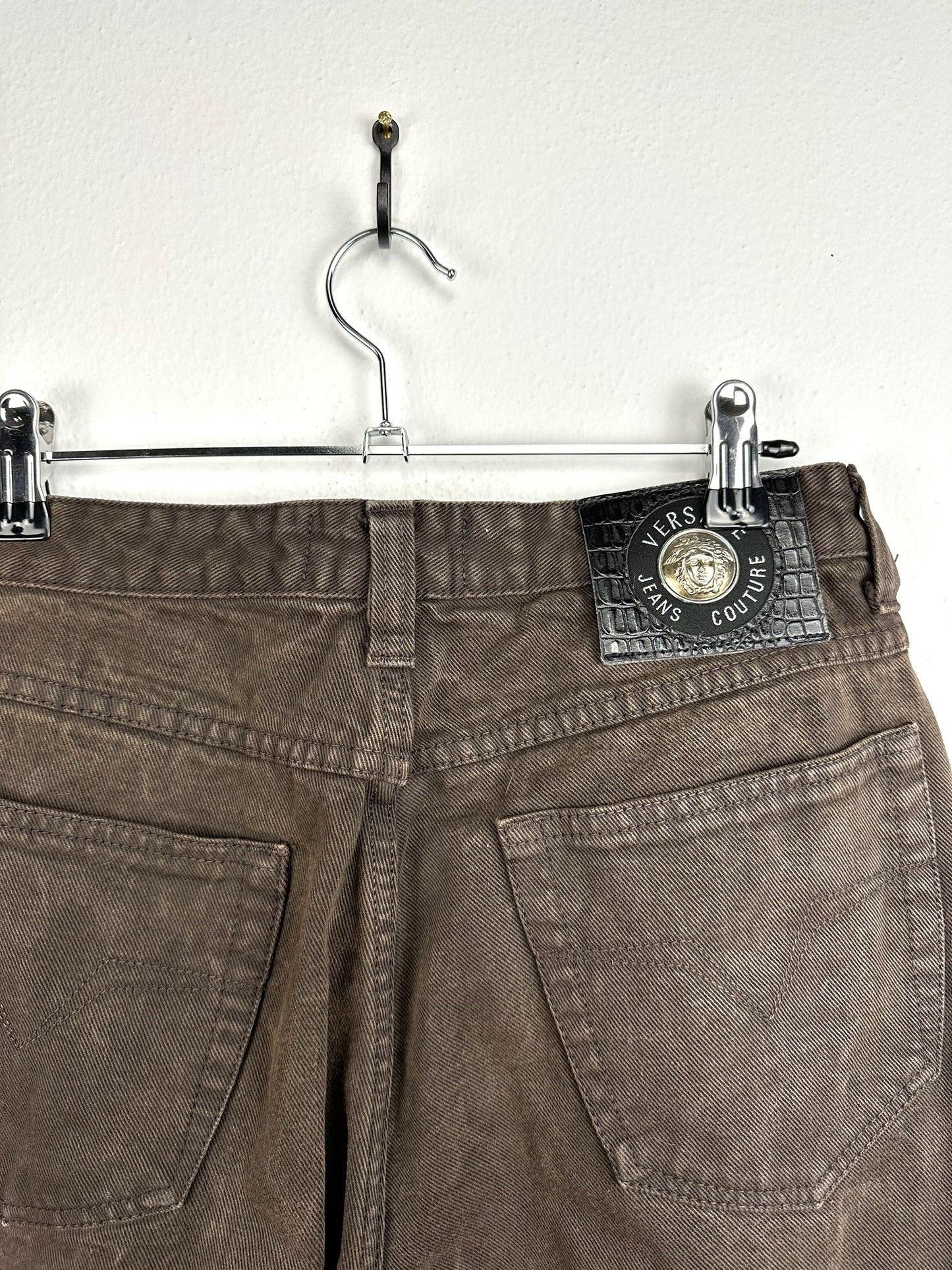 Jeans Versace marroni 00s - 48