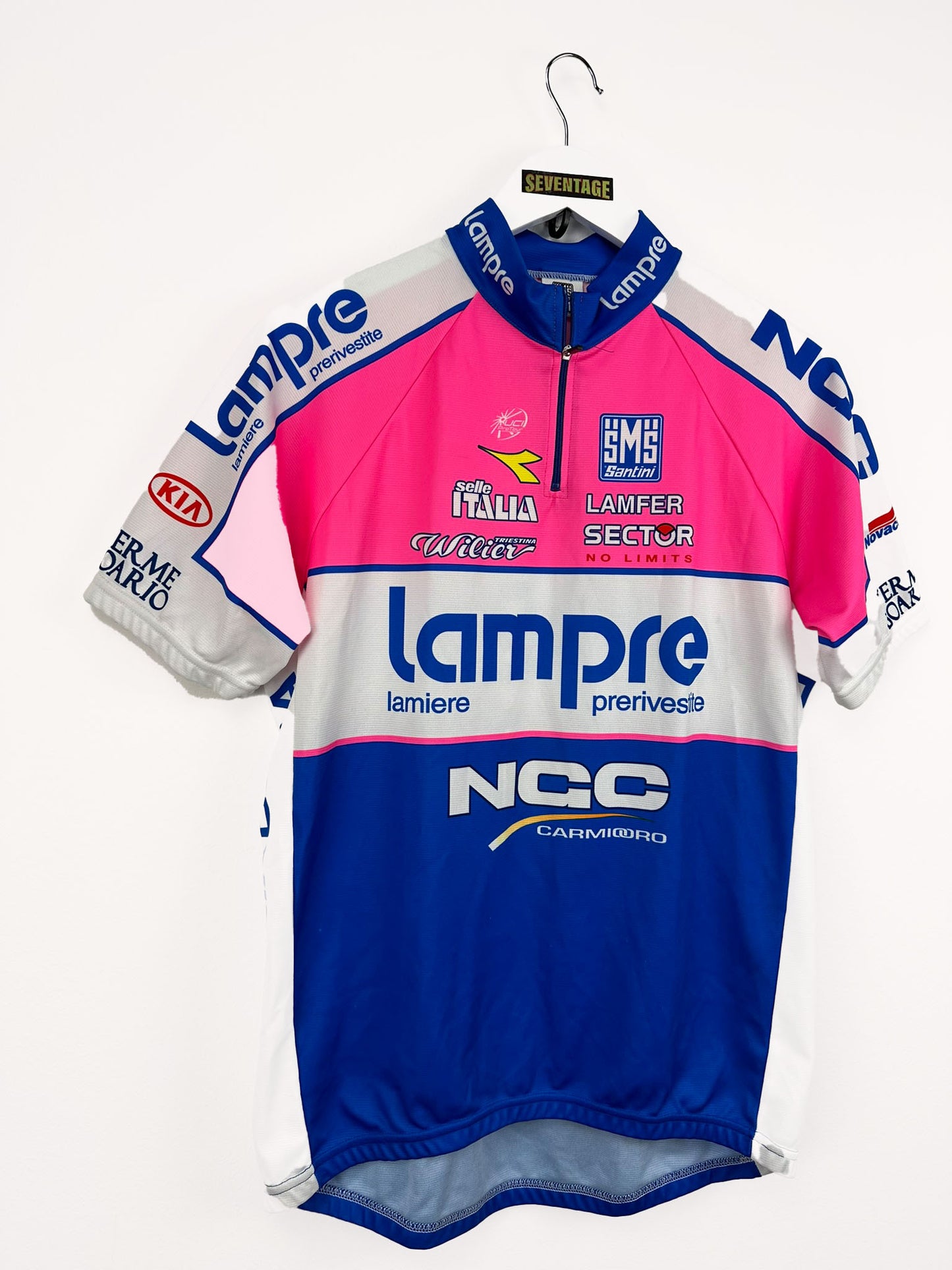 Maglia ciclismo vintage Lampre - XXL
