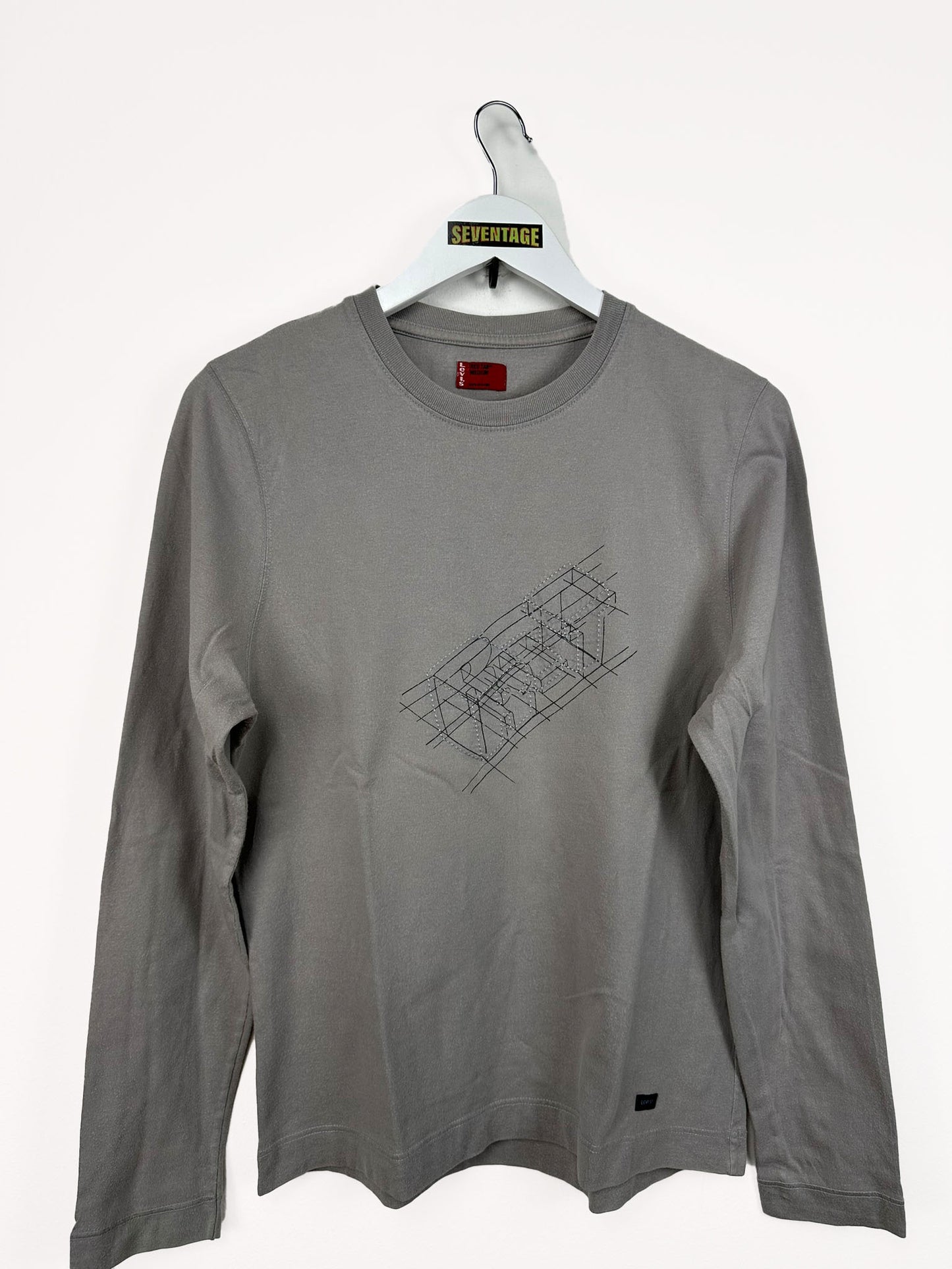 T-shirt Levi's grigia 00s - M