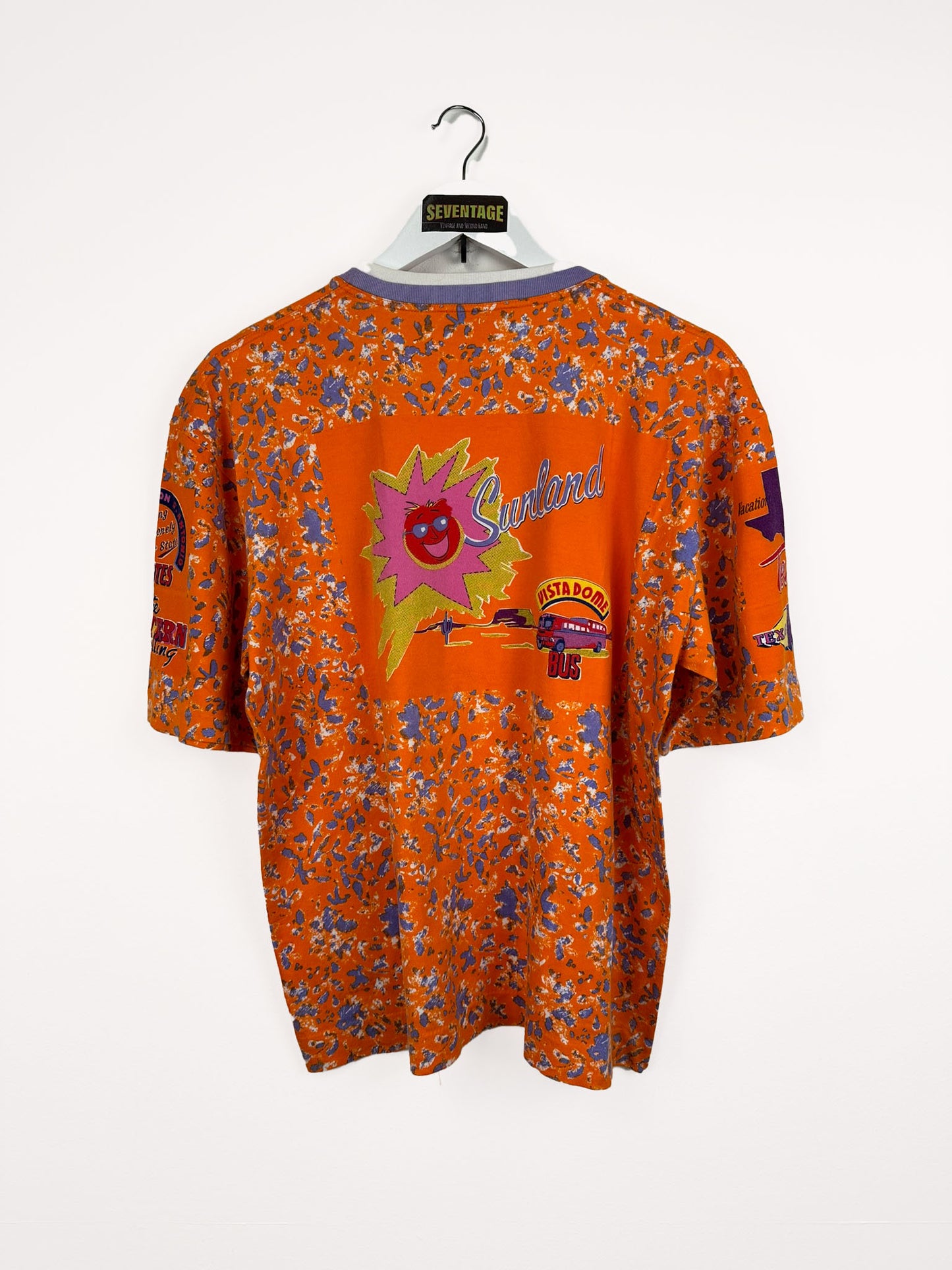 T-shirt American System 80s - L