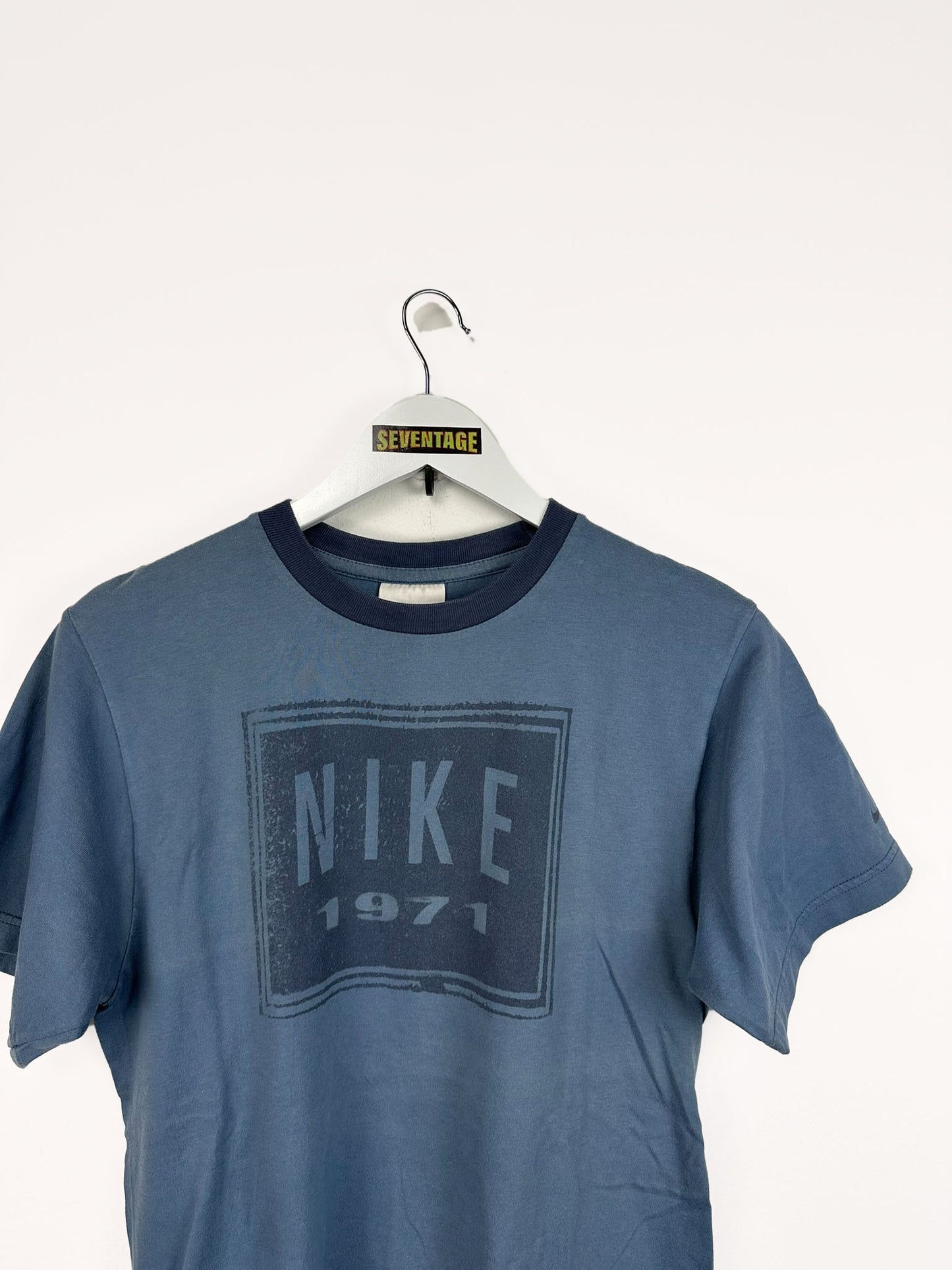 T-shirt Nike blu 90s - S
