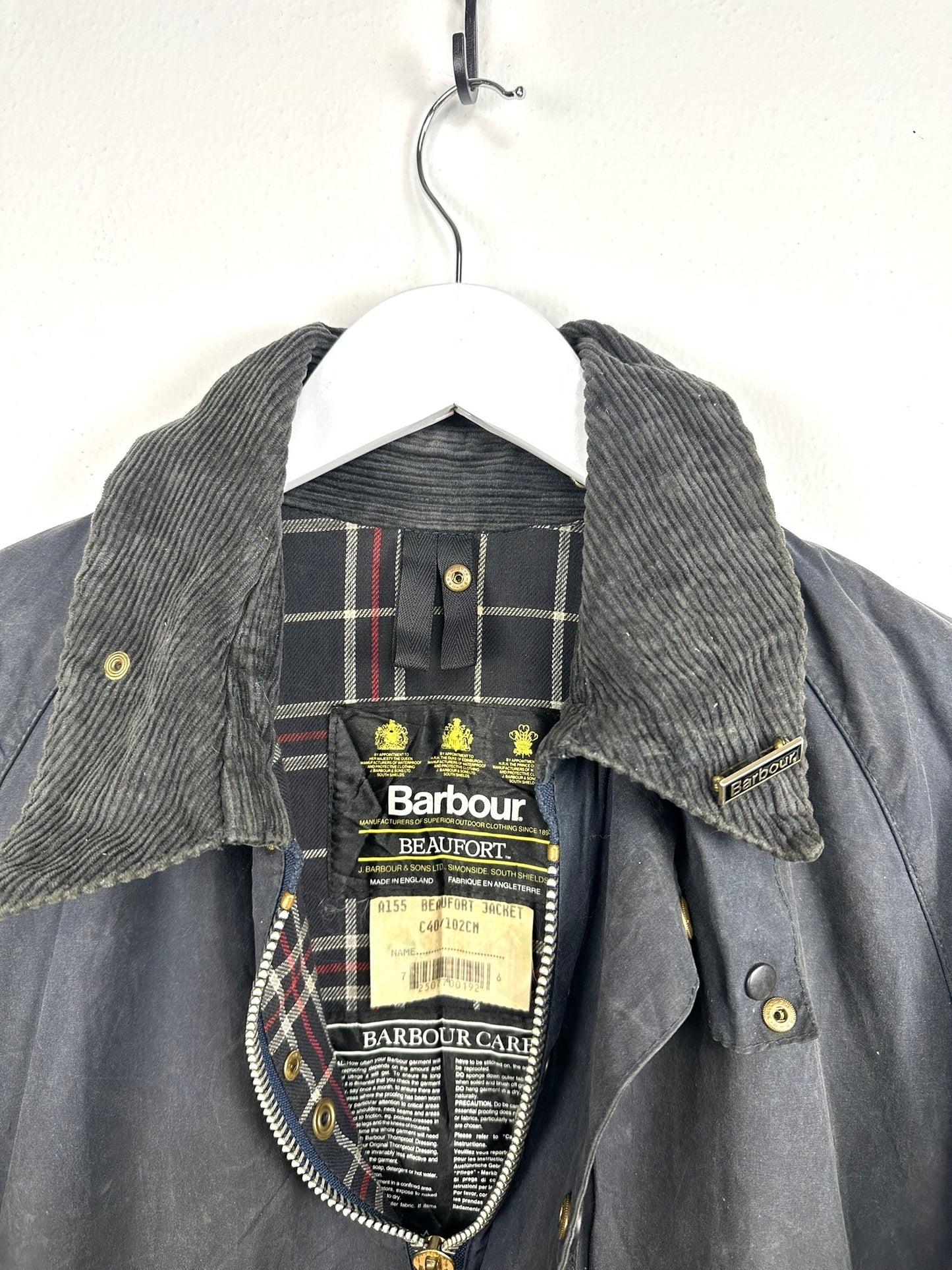 Barbour Beaufort c40 blu (21) - M