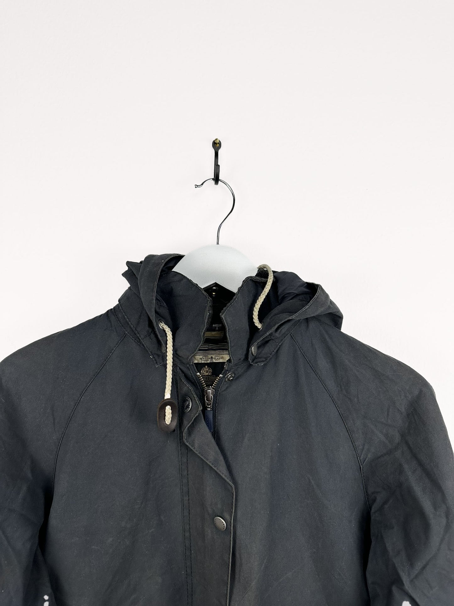 Barbour blu waxed donna (24) - L
