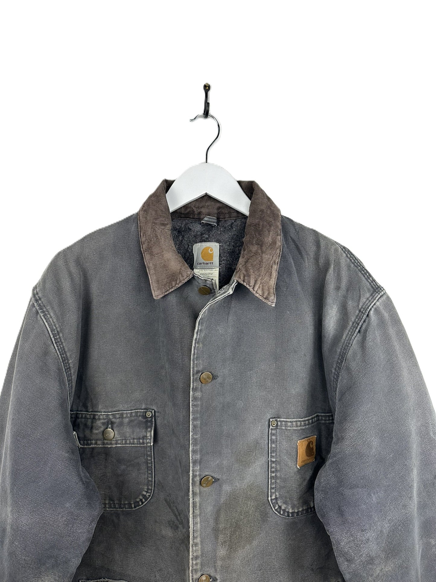 Carhartt grey jacket Made in USA (25c118) - XL