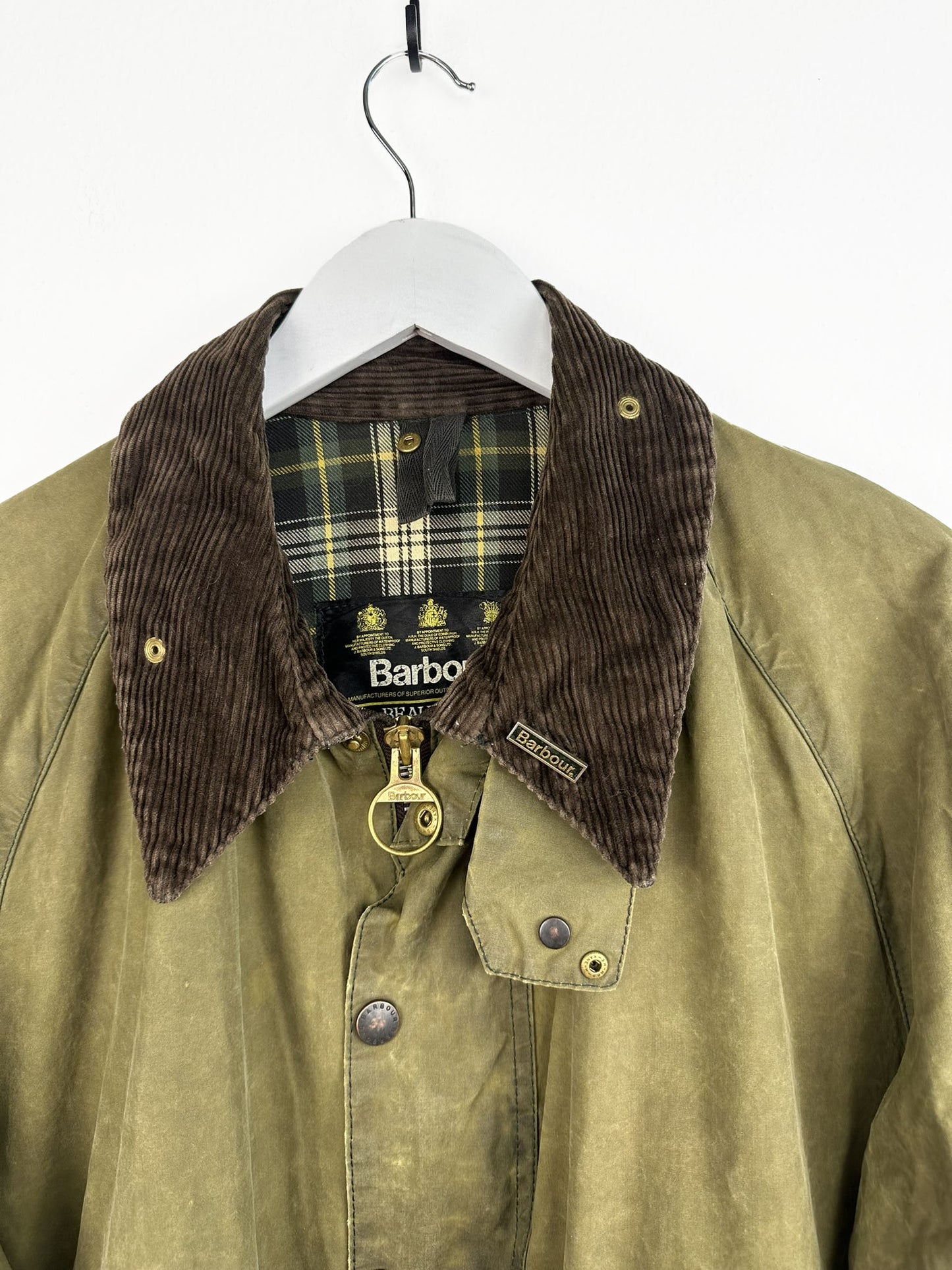 Barbour Beaufort C48 verde con spilla (25c123) - L