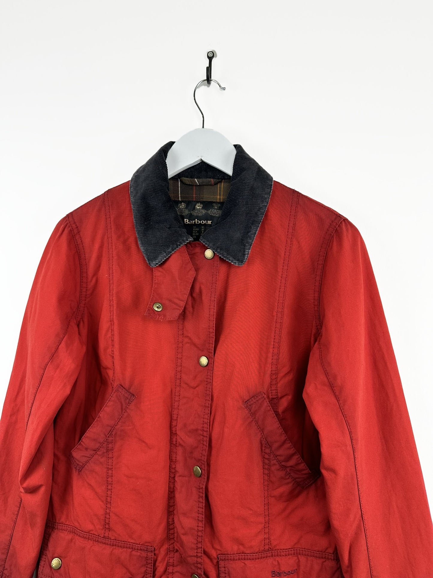 Barbour rosso donna (25c129) - S