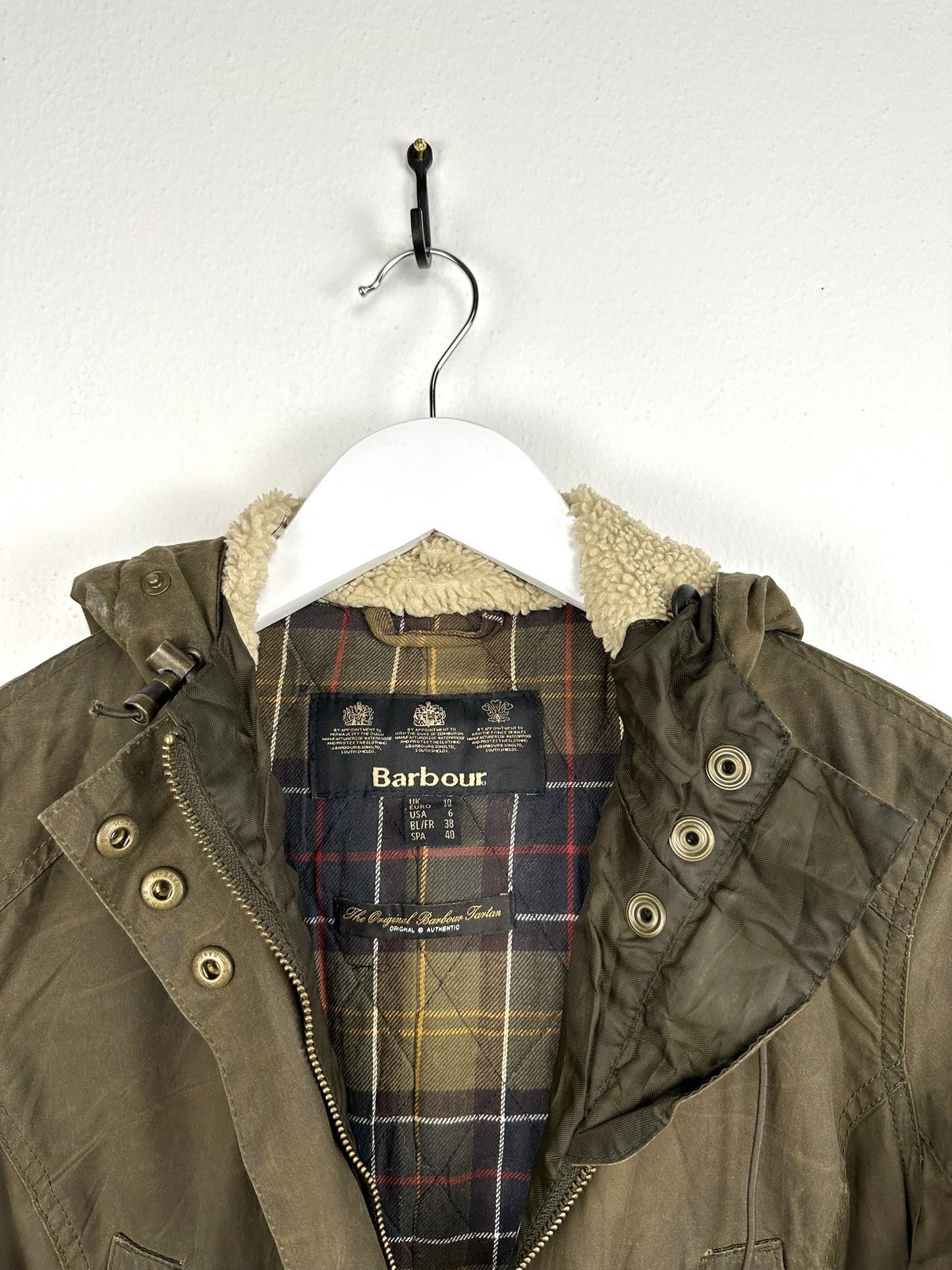 Barbour Kelsall verde donna (27) - M