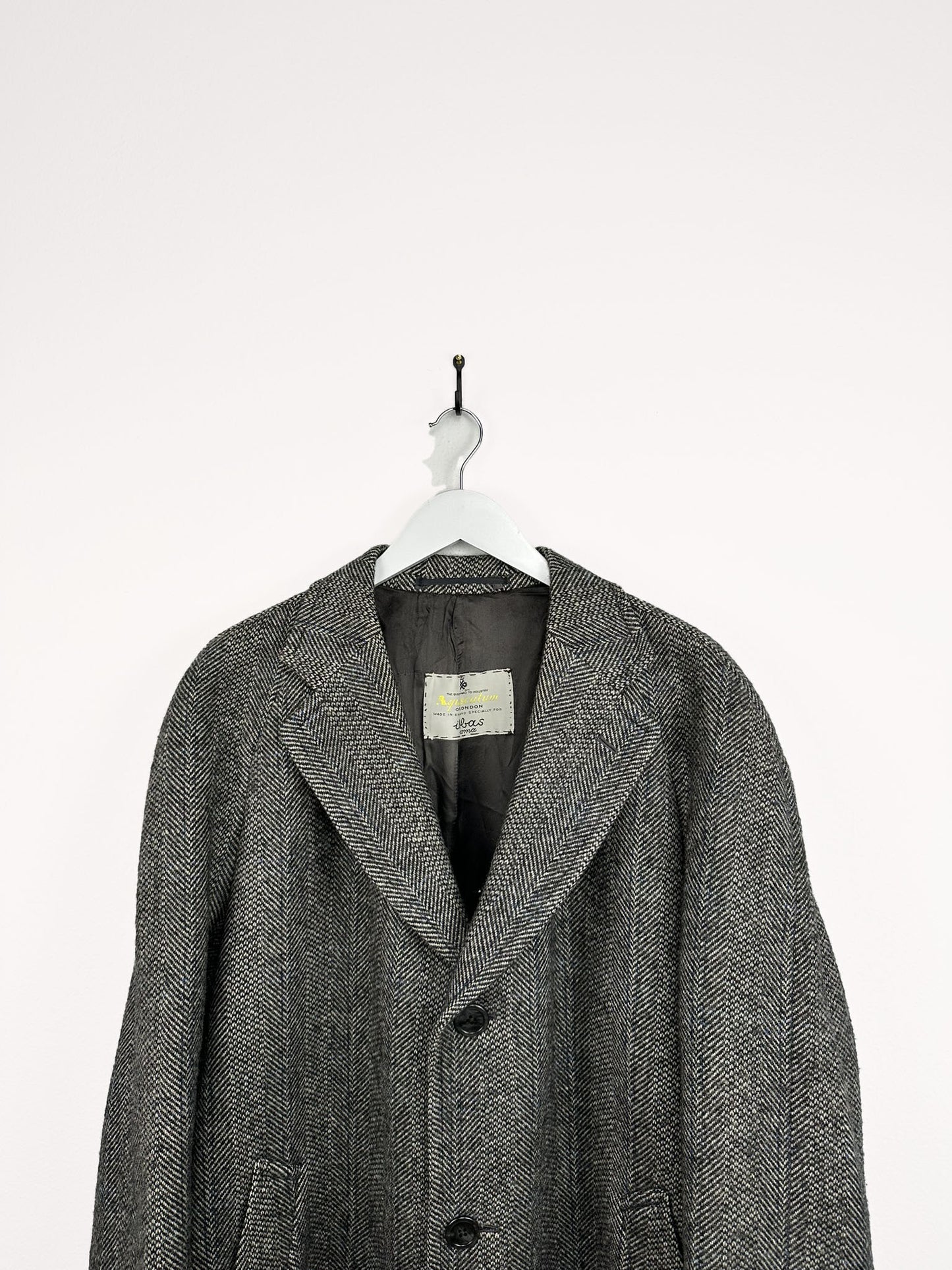 Cappotto in lana Aquascutum grigio (25c74) - L