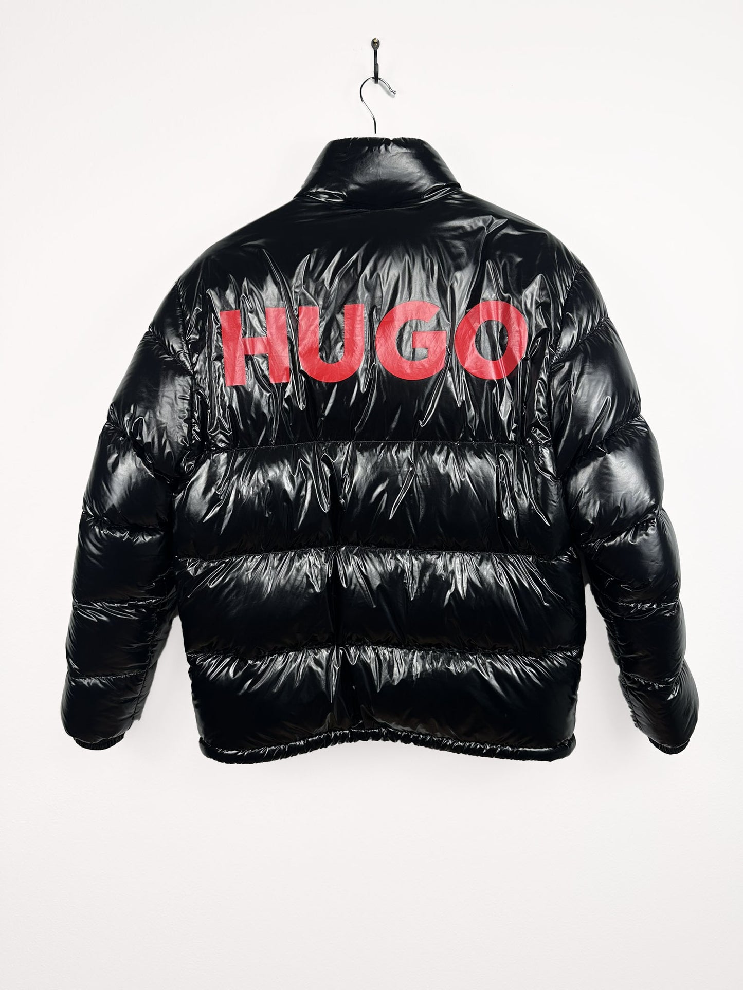Piumino nero Hugo - M