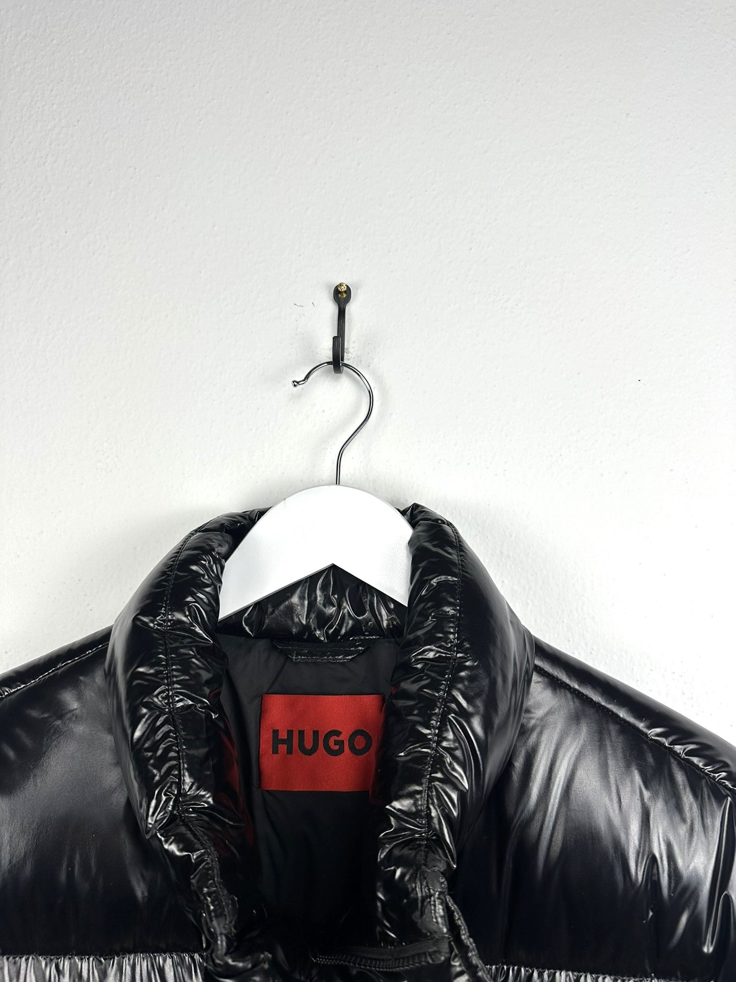 Piumino nero Hugo - M