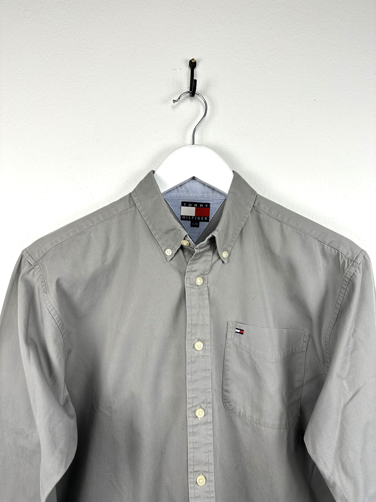 Camicia Tommy Hilfiger grigia donna (25ca15) - L