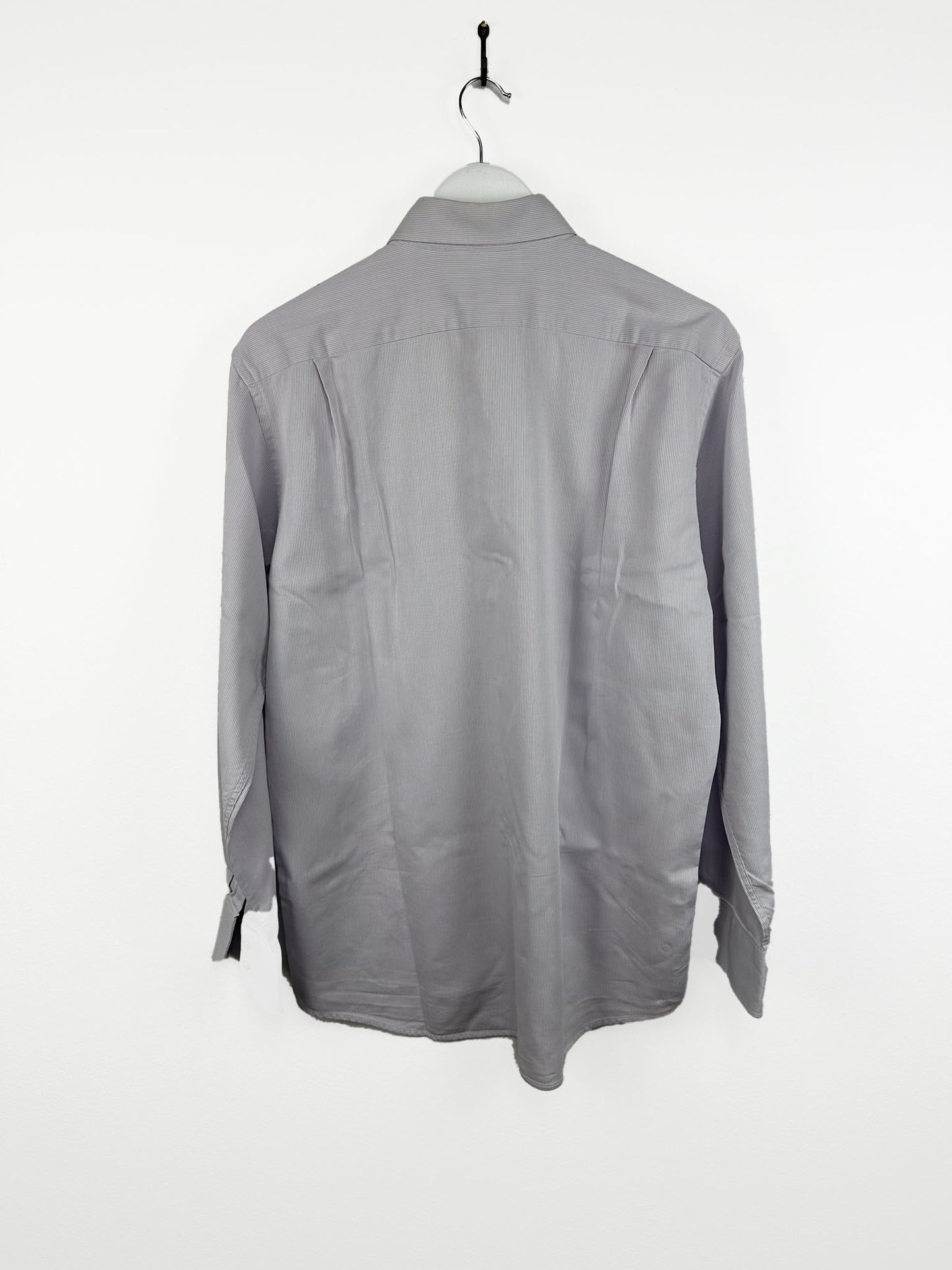 Camicia Lacoste azzurra a righe (25ca17) - M