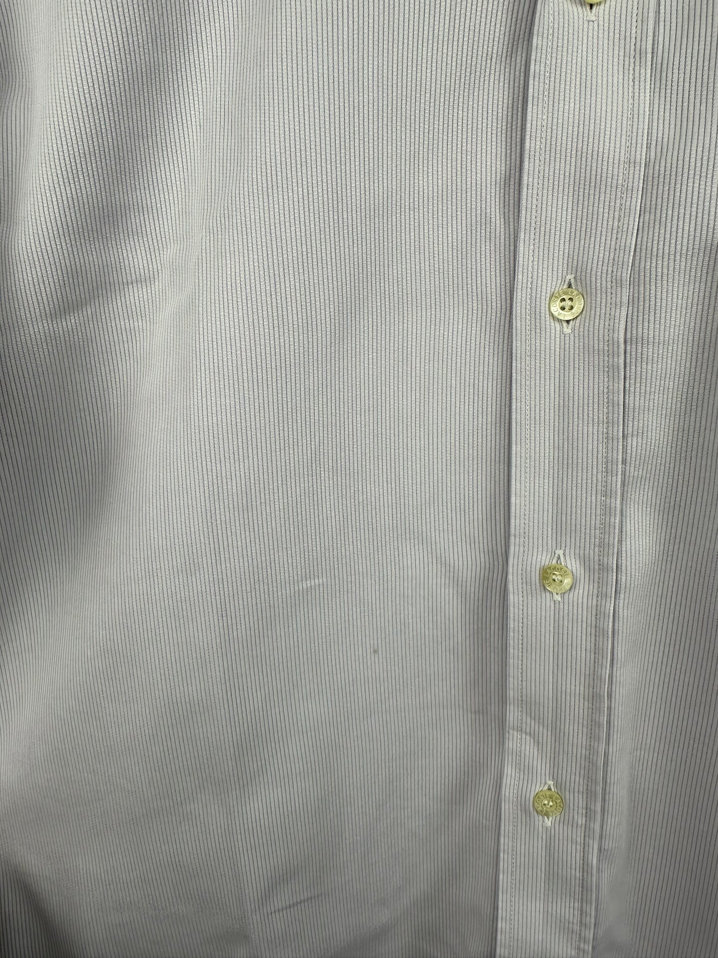 Camicia Lacoste azzurra a righe (25ca17) - M