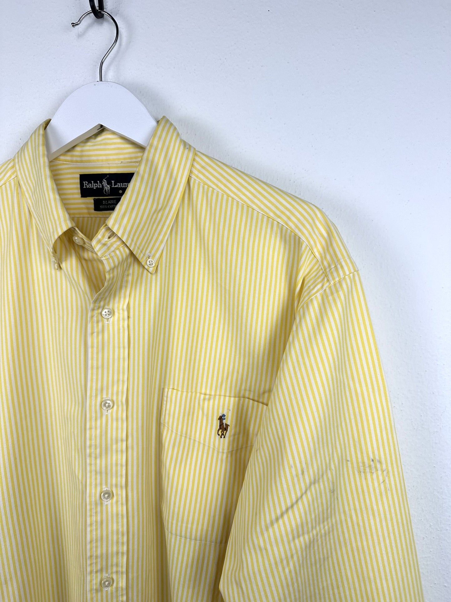 Camicia Ralph Lauren gialla a righe (25ca20) - L