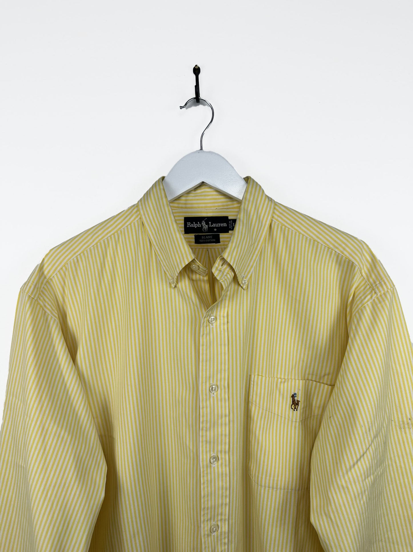 Camicia Ralph Lauren gialla a righe (25ca20) - L