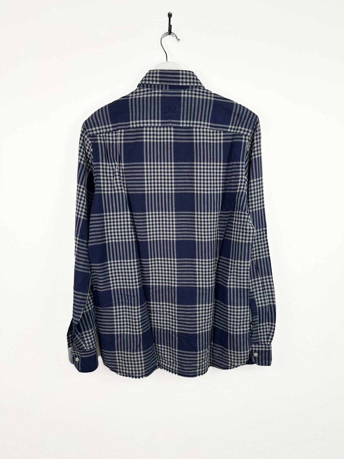 Camicia blu a quadri Tommy Hilfiger (25ca23) - S