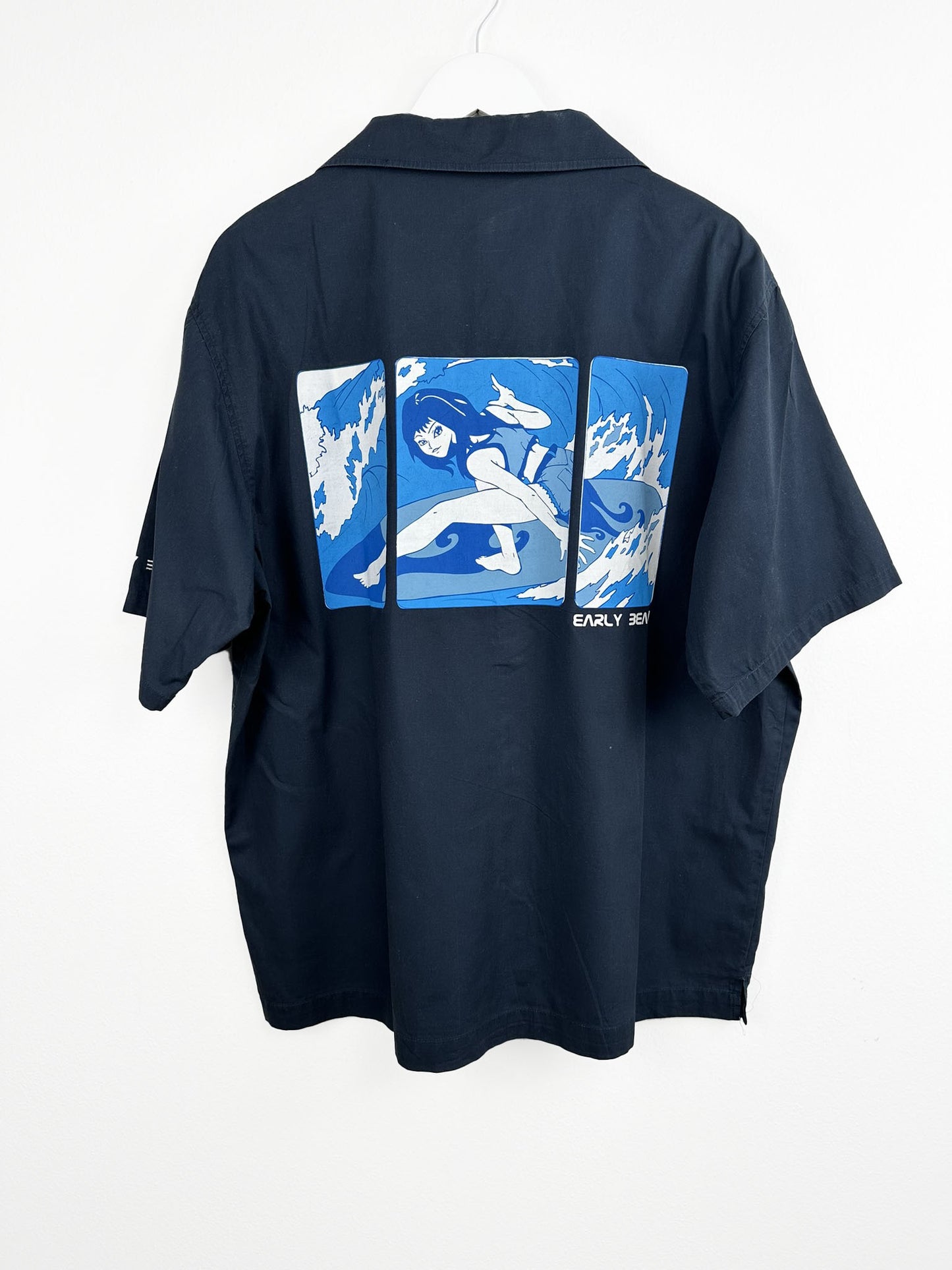 Camicia surfers blu 90s (25ca25) - XXL