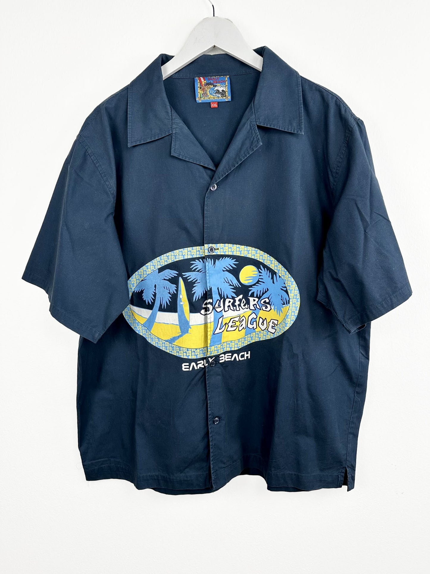 Camicia surfers blu 90s (25ca25) - XXL