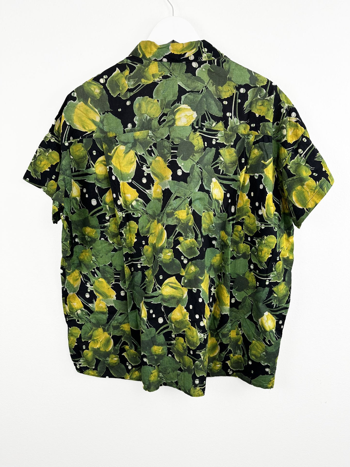 Camicia hawaiana Benetton verde 80s (25ca33) - S