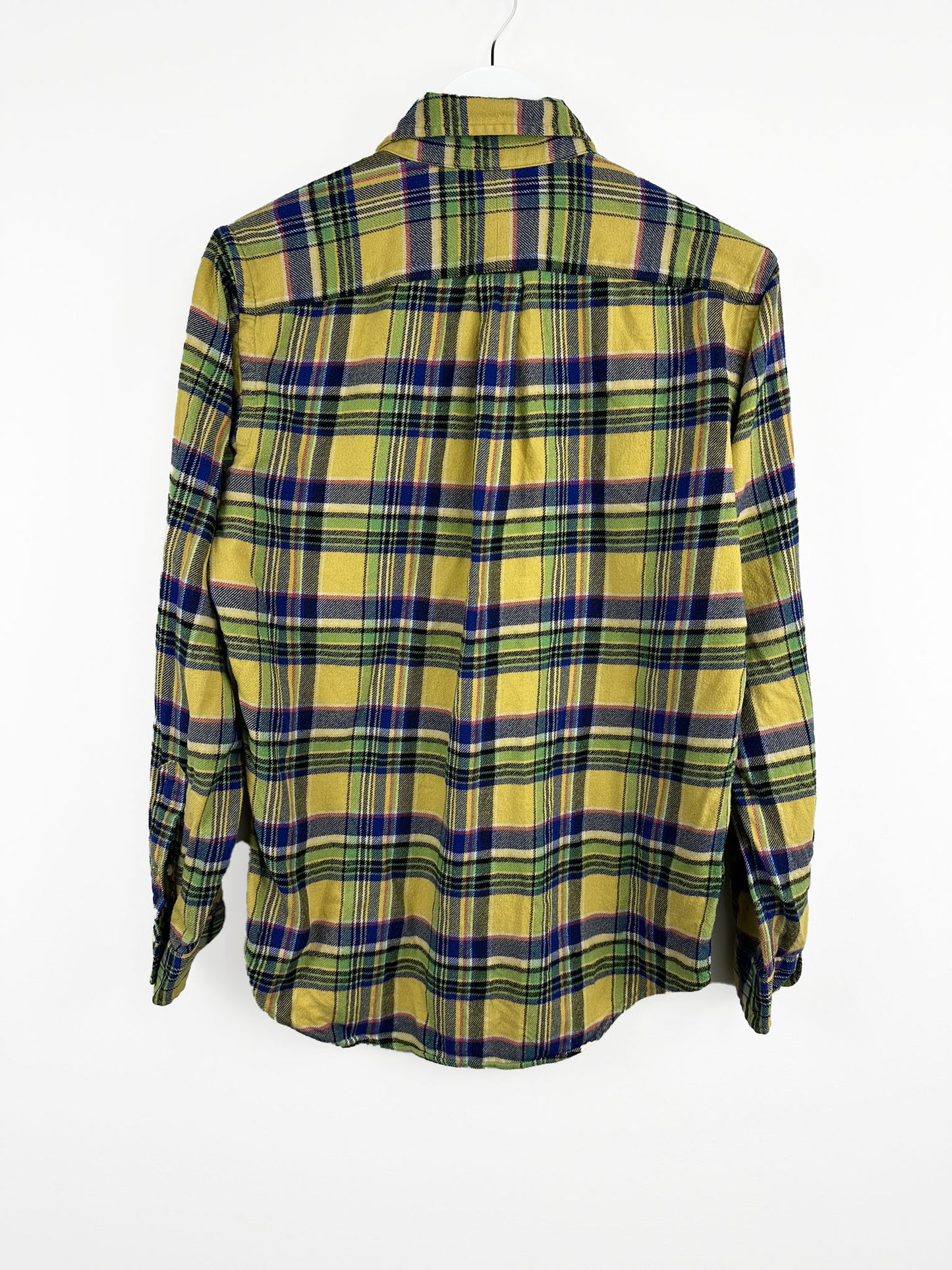 Camicia Ralph Lauren gialla a quadri (25ca35) - S