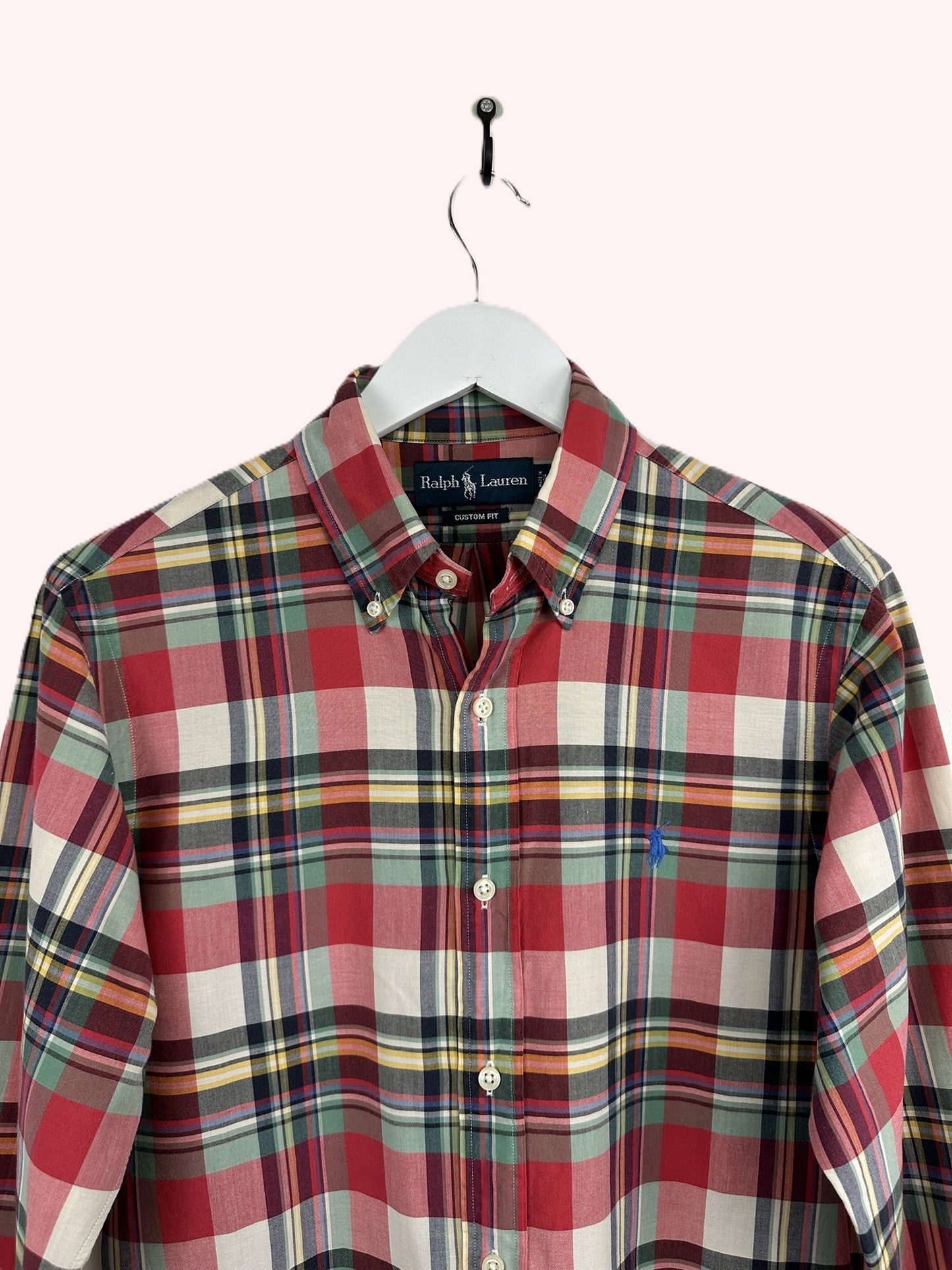 Camicia Ralph Lauren a quadri rosa (25ca39) - S