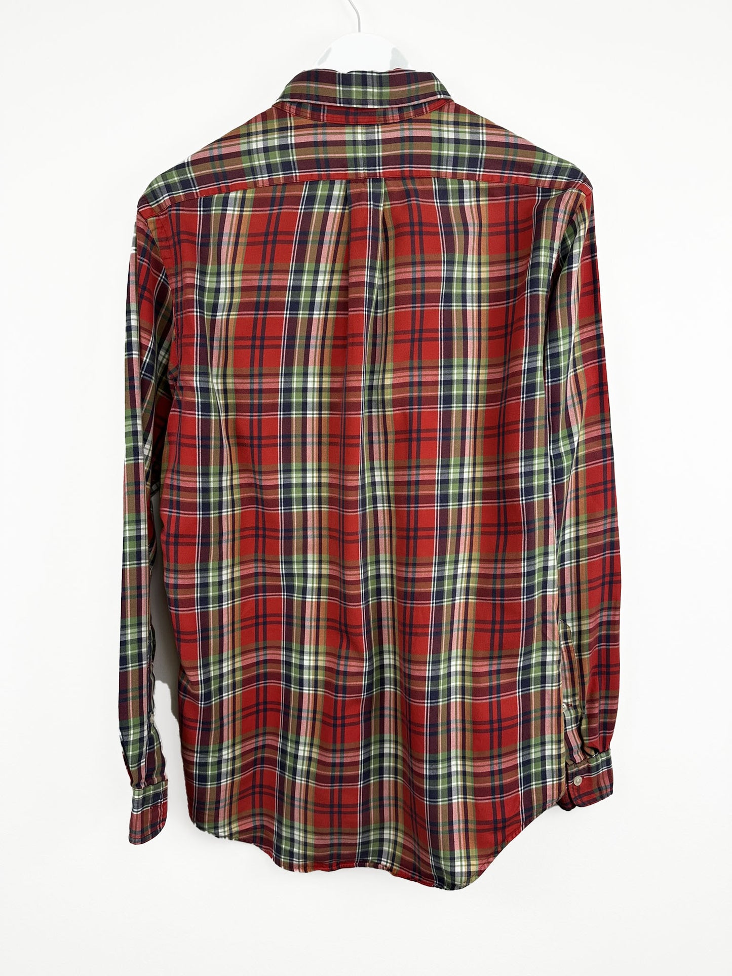 Camicia Ralph Lauren rossa scozzese (25ca40) - M