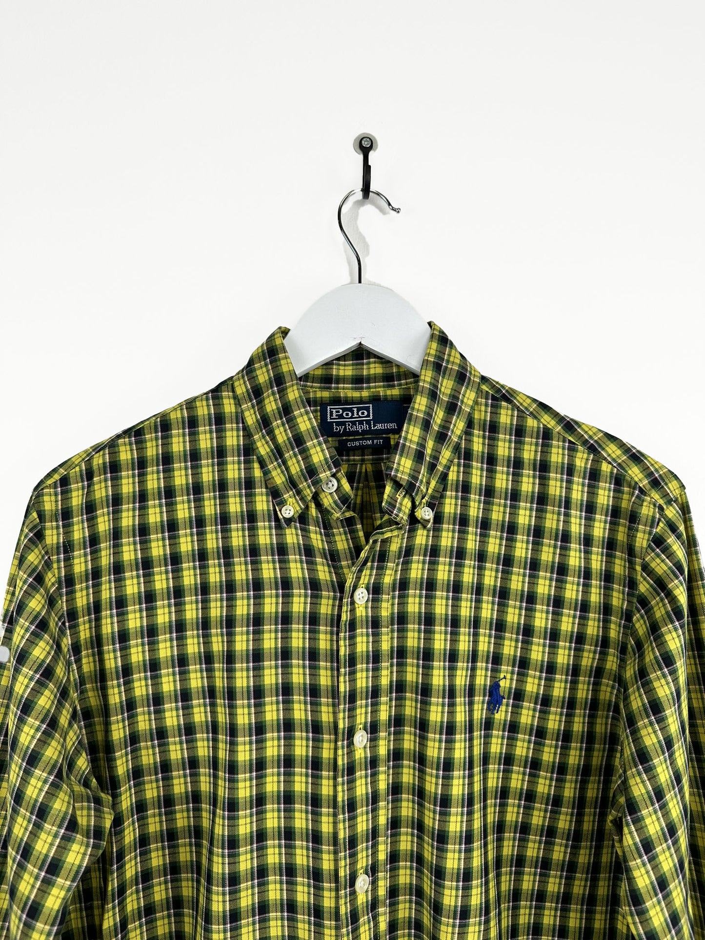 Camicia Ralph Lauren gialla a quadri (25ca42) - S
