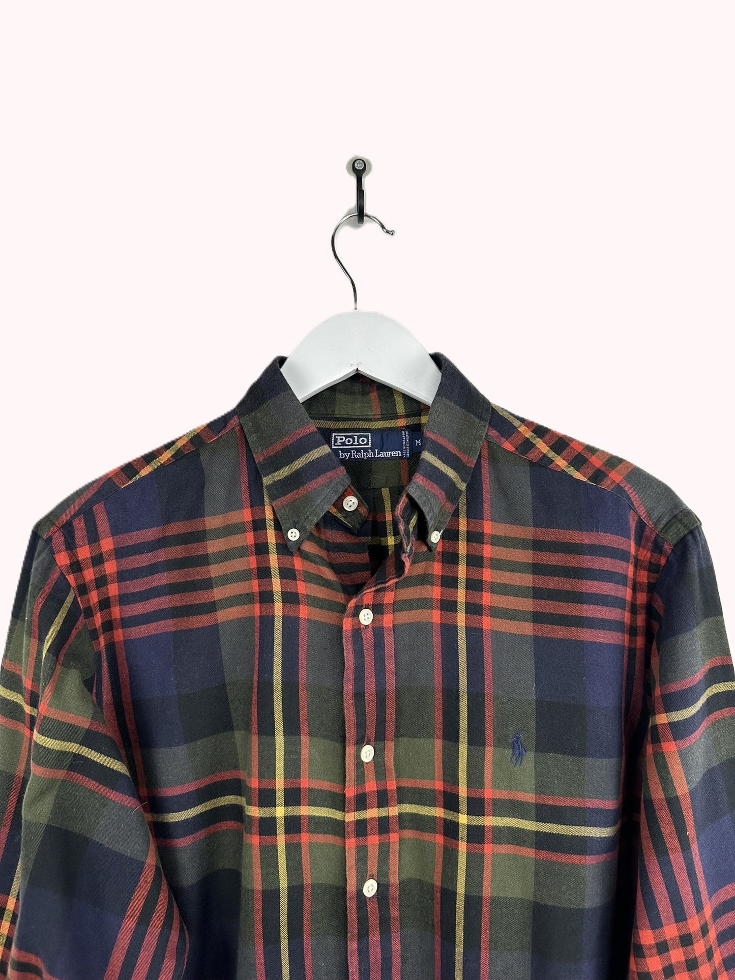Camicia Ralph Lauren scozzese blu (25ca43) - M