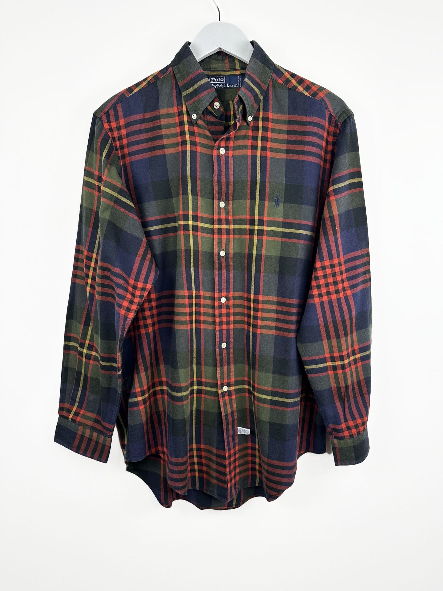 Camicia Ralph Lauren scozzese blu (25ca43) - M