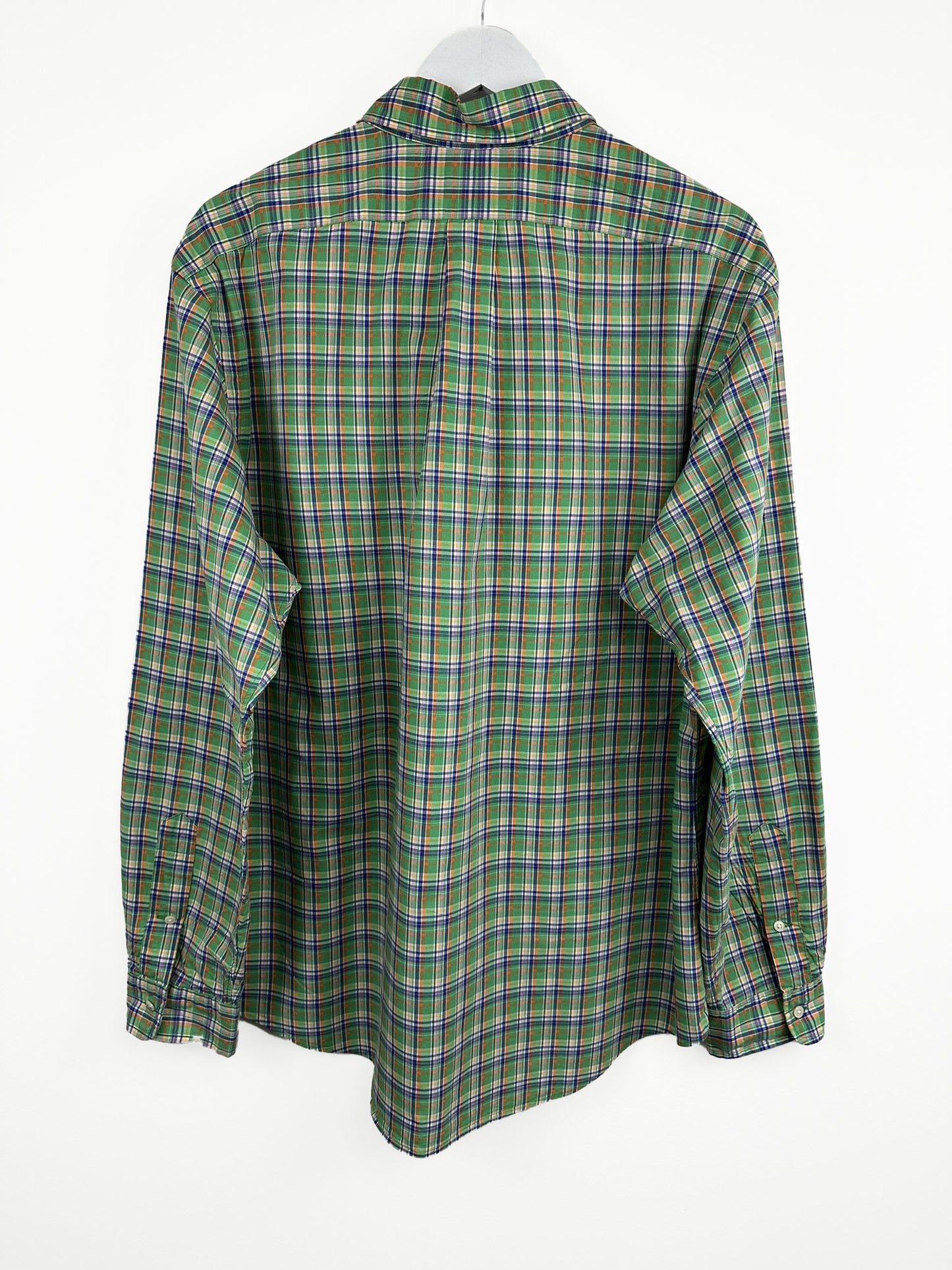 Camicia Ralph Lauren verde a quadretti (25ca44) - XL