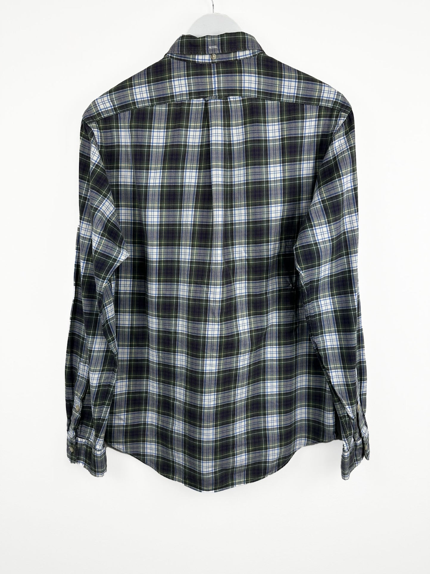 Camicia Ralph Lauren verde bianca (25ca45) - L