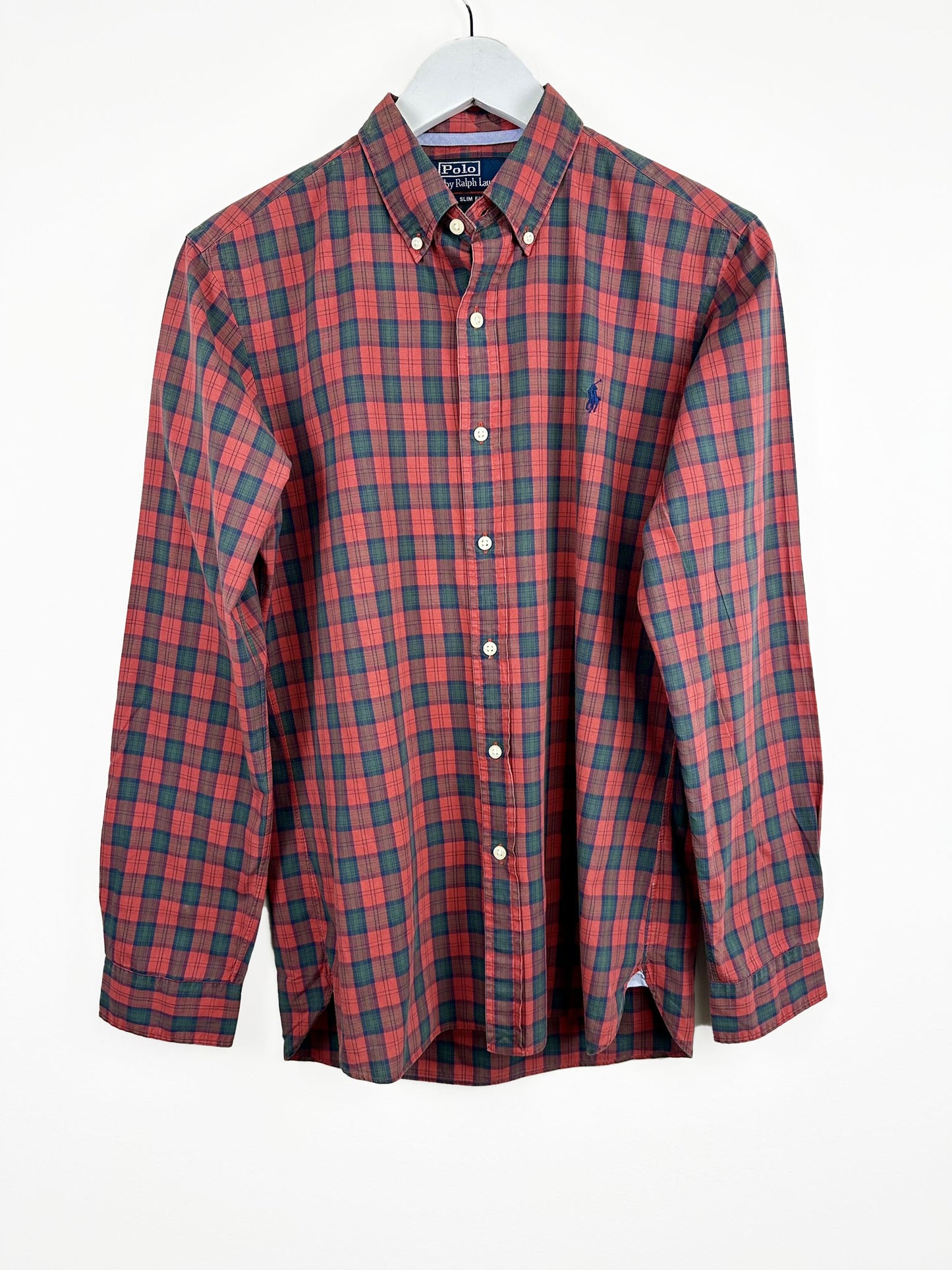 Camicia Ralph Lauren rossa a quadretti (25ca46) - S