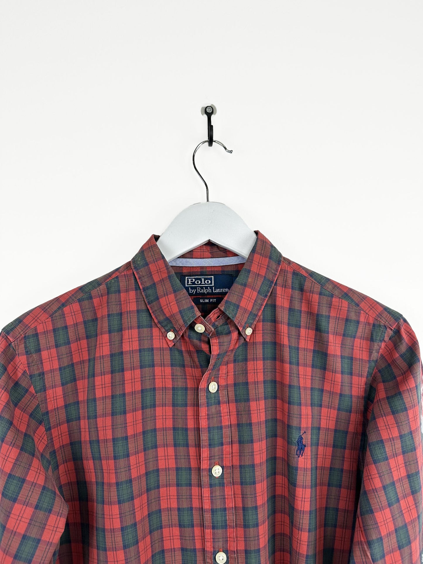 Camicia Ralph Lauren rossa a quadretti (25ca46) - S