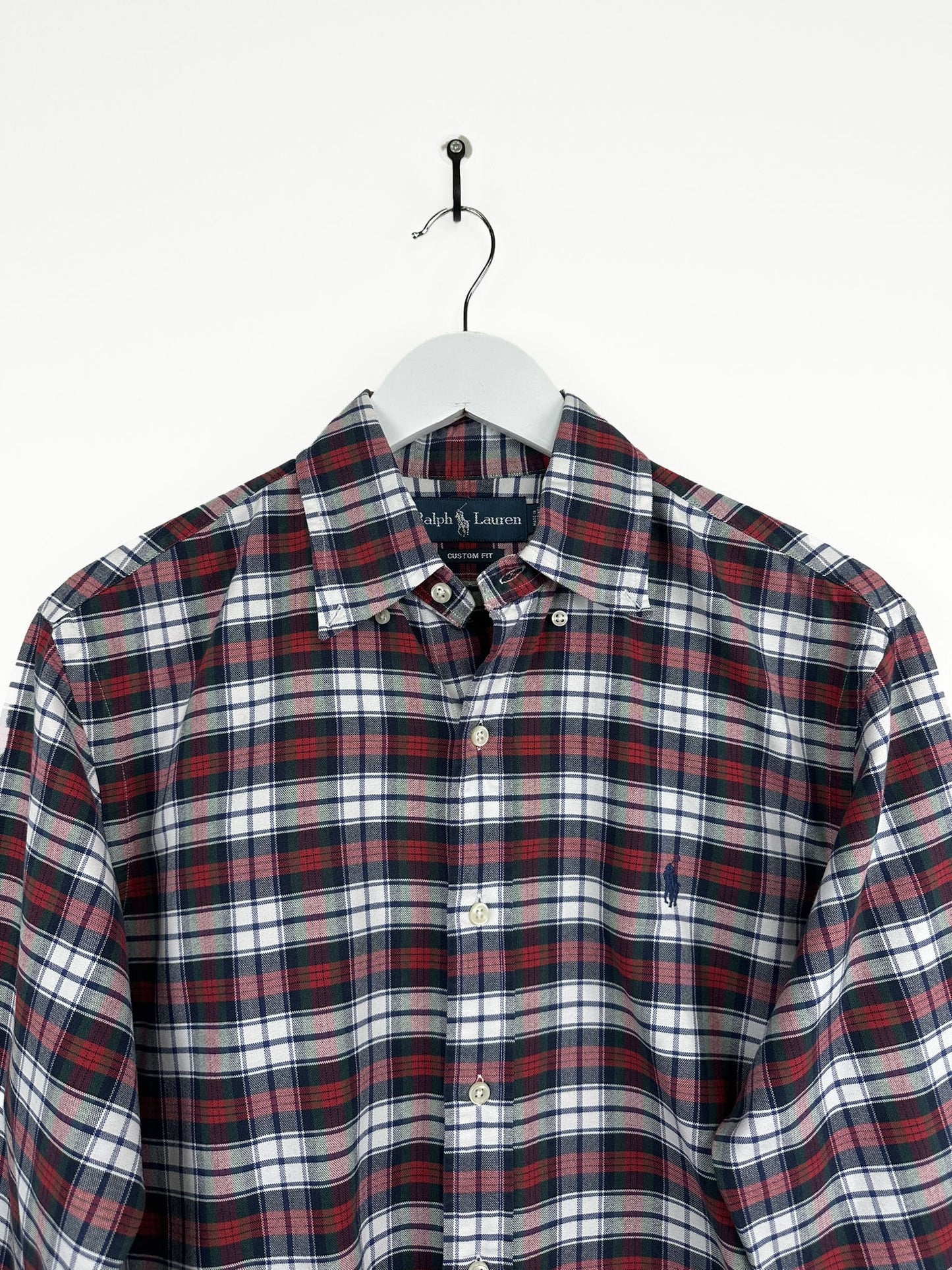 Camicia Ralph Lauren blu rossa a quadri (25ca48) - M