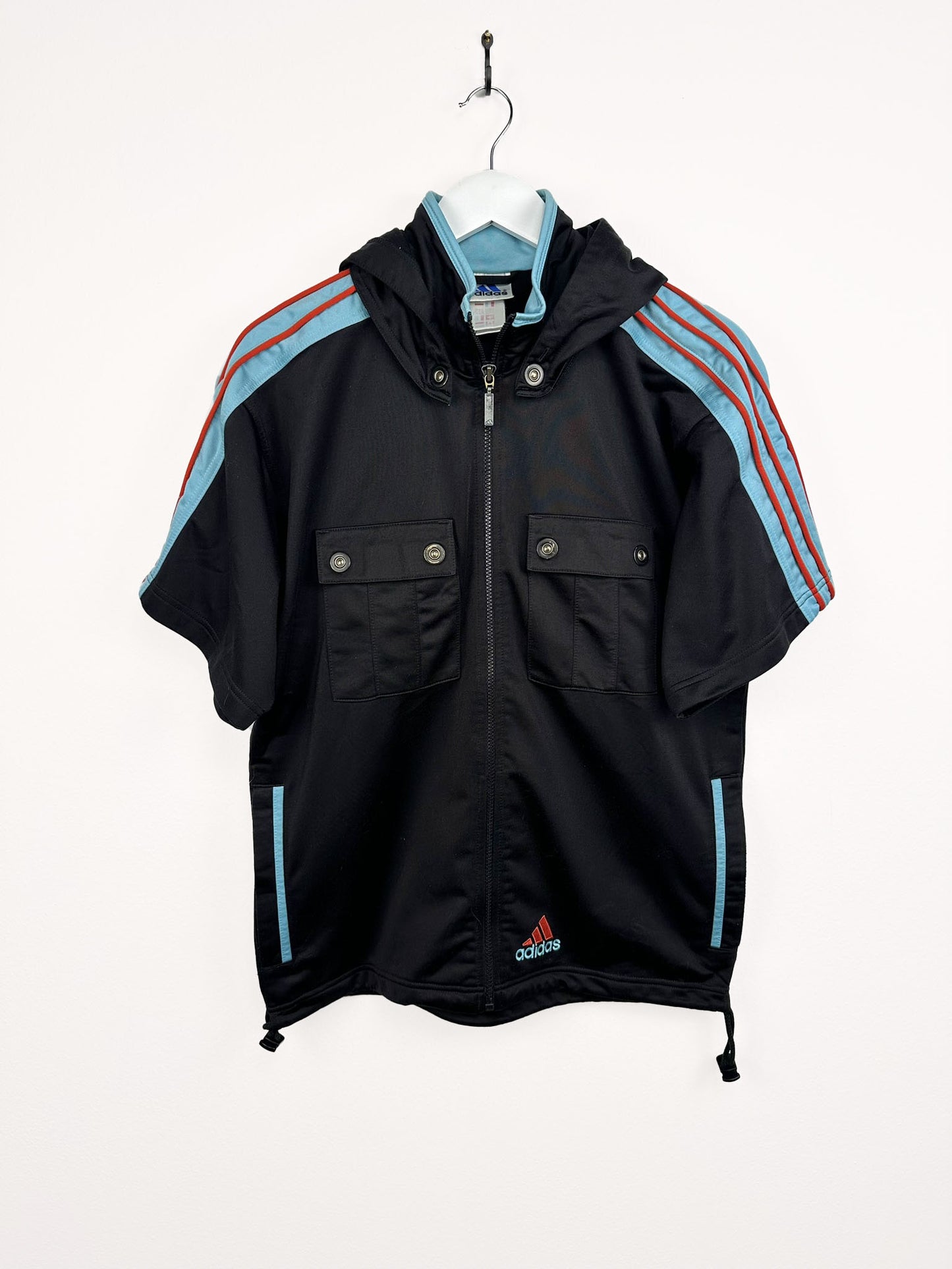 Felpa Adidas nera 90s (25f08) - L