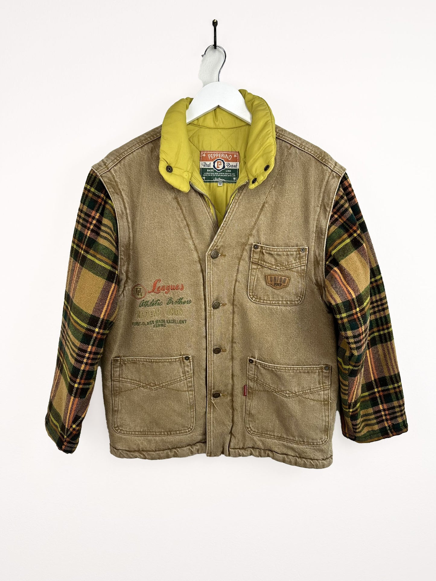 Giacca scozzese 90s - S