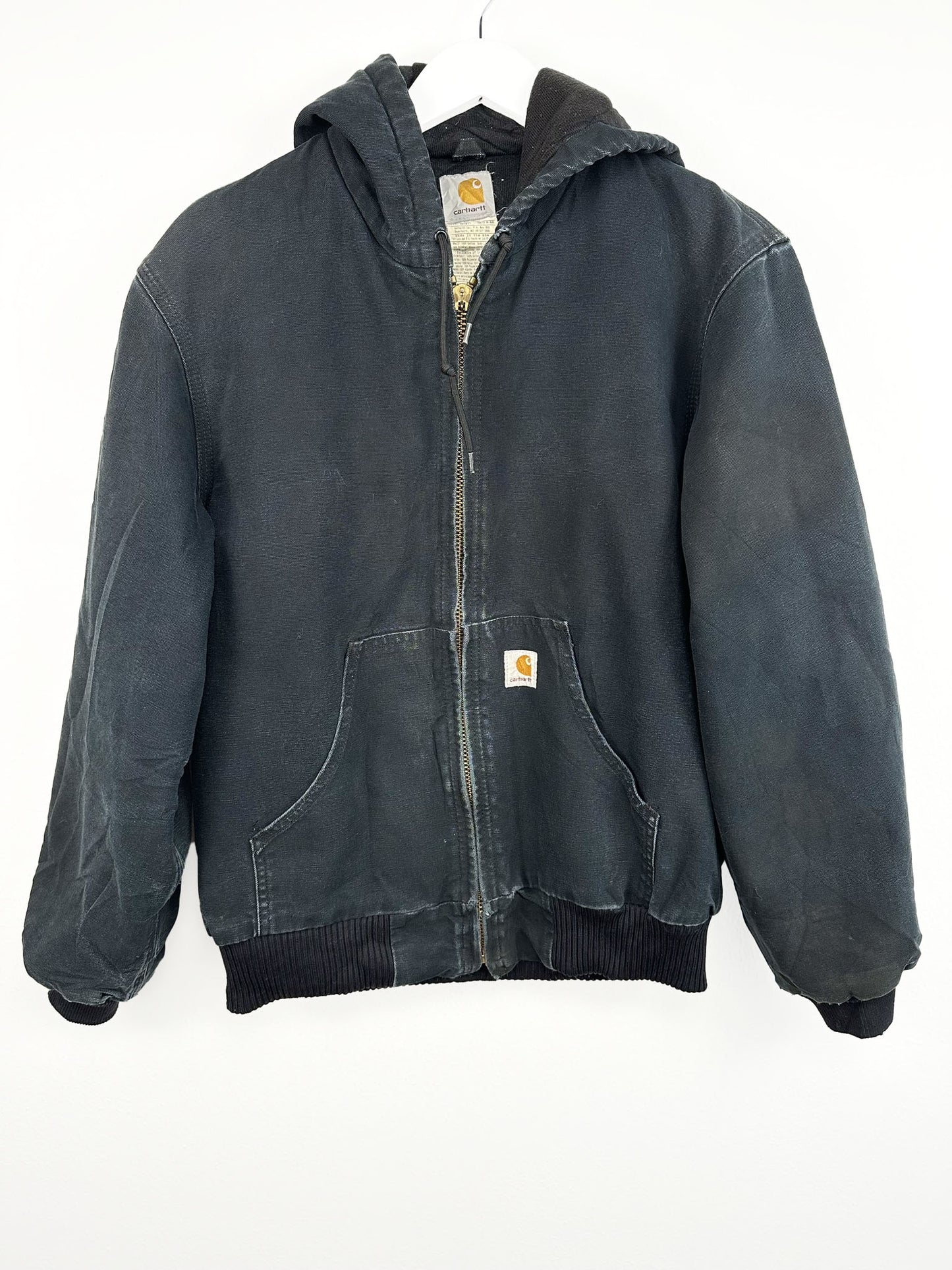 Carhartt Active jacket nera Made in Usa (25g119) - S/M