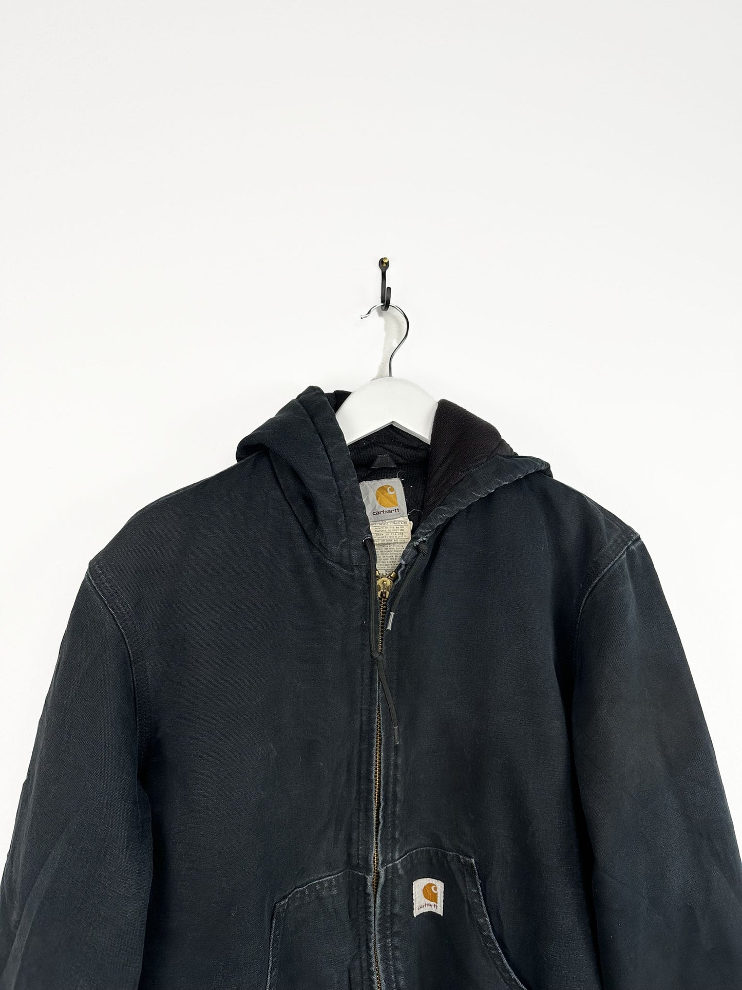 Carhartt Active jacket nera Made in Usa (25g119) - S/M