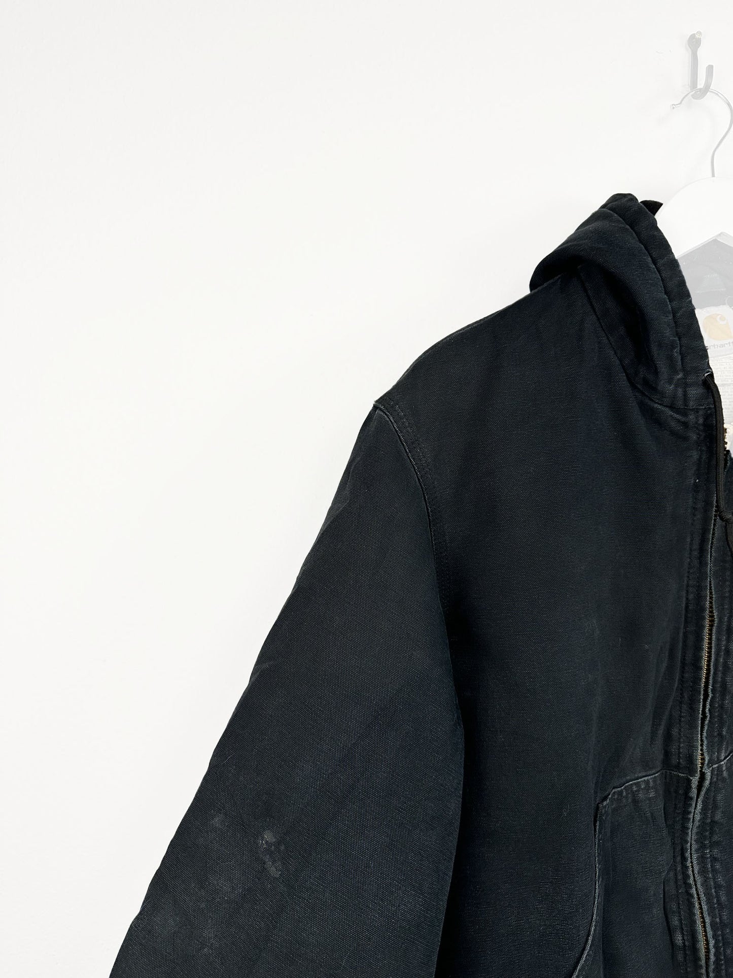 Carhartt Active jacket nera Made in Usa (25g119) - S/M