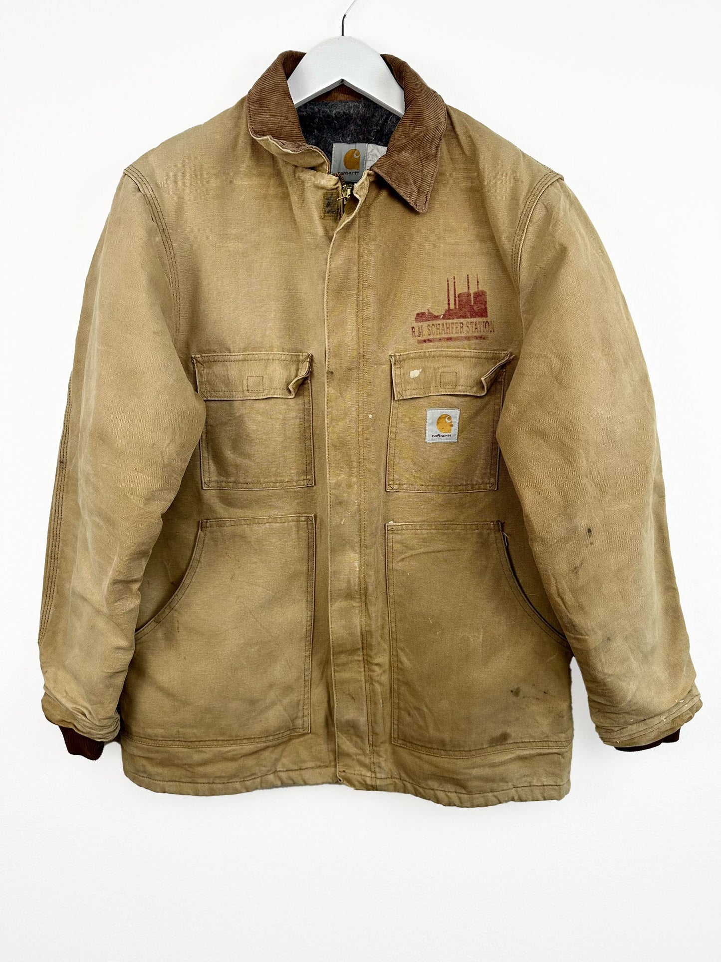 Carhartt beige jacket 90s (25g123) - M/L