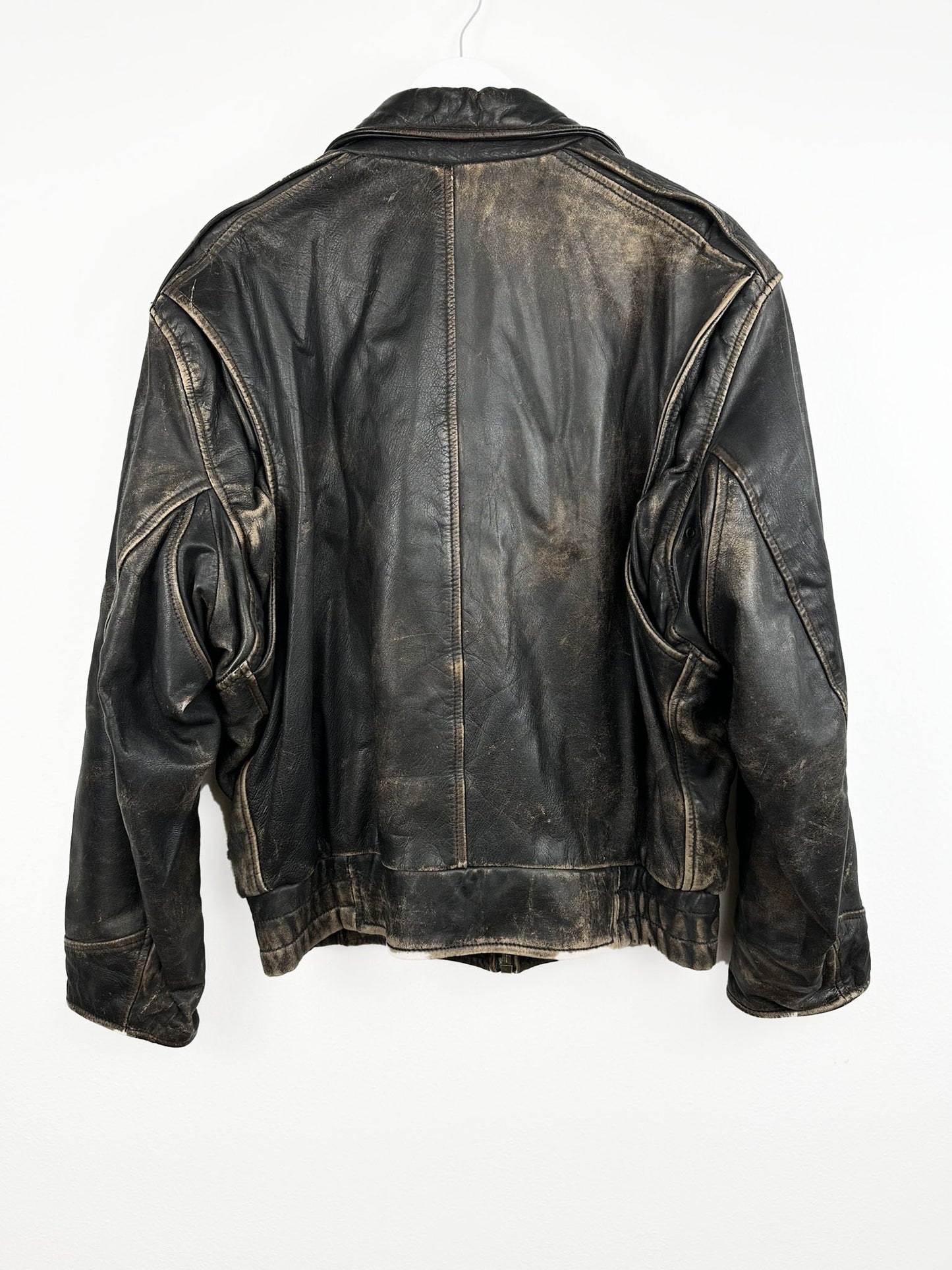 Bomboogie bomber in pelle 90s (25g133) - L