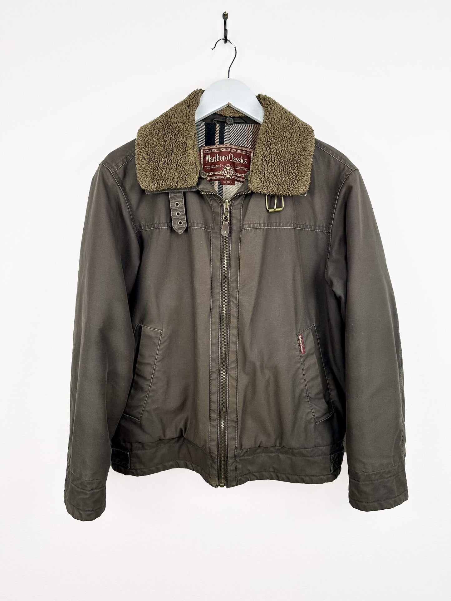 Giacca Marlboro marrone 00s - M