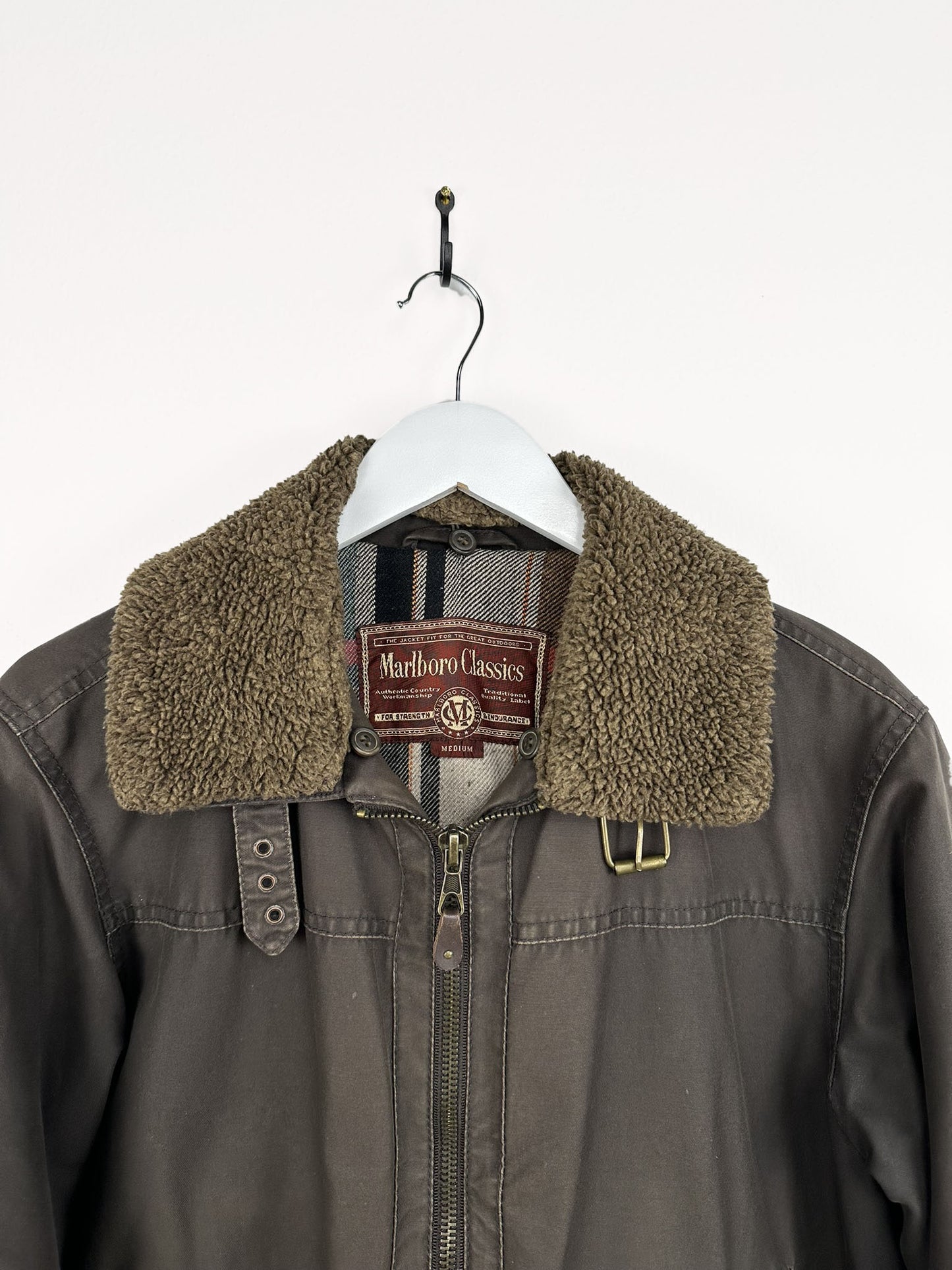 Giacca Marlboro marrone 00s - M