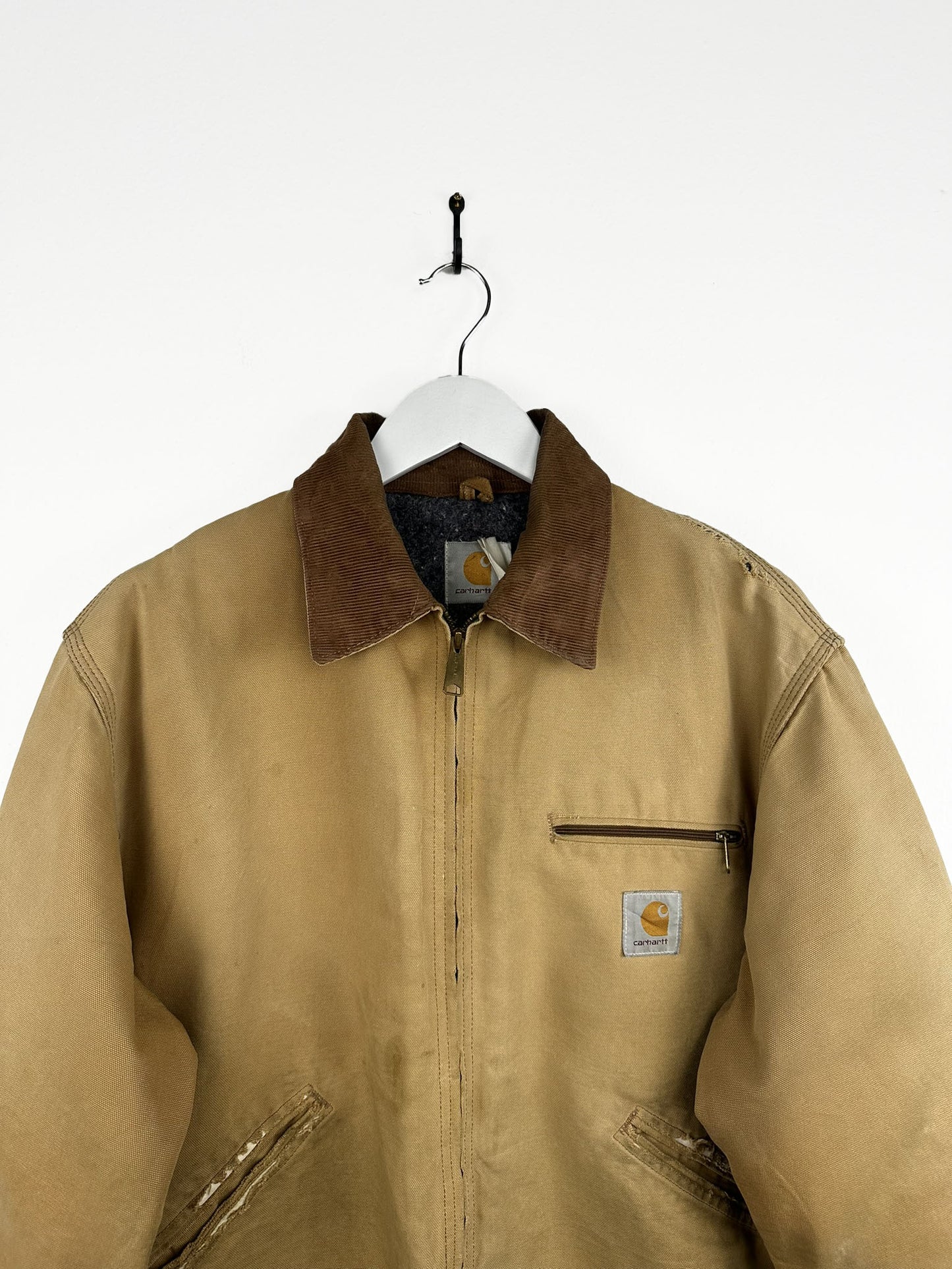 Carhartt Detroit beige jacket 90s (25g147) - M