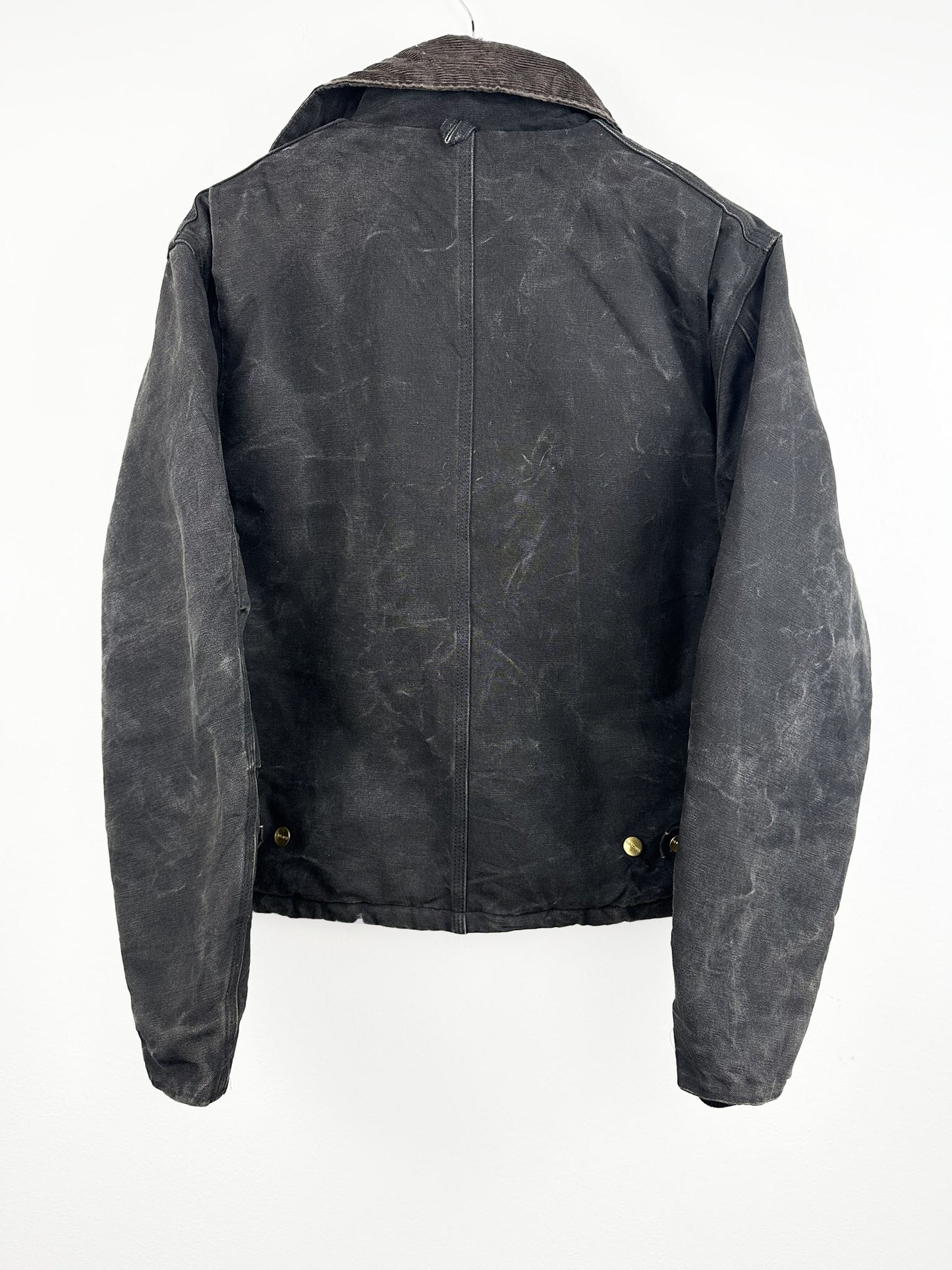 Carhartt Detroit black jacket made in USA (25g148) - S