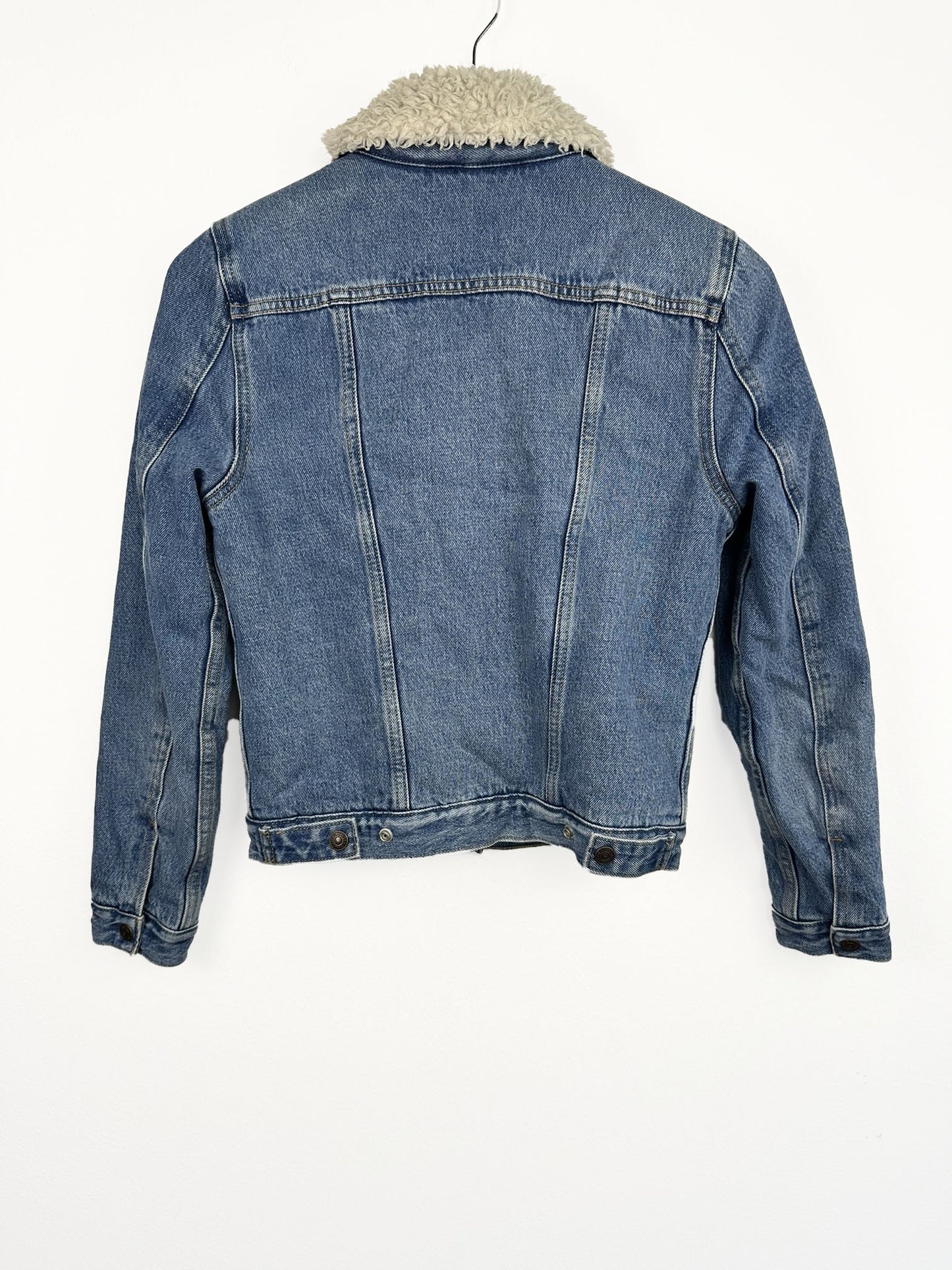 Giacca Levi's sherpa blu donna (25g168) - XS