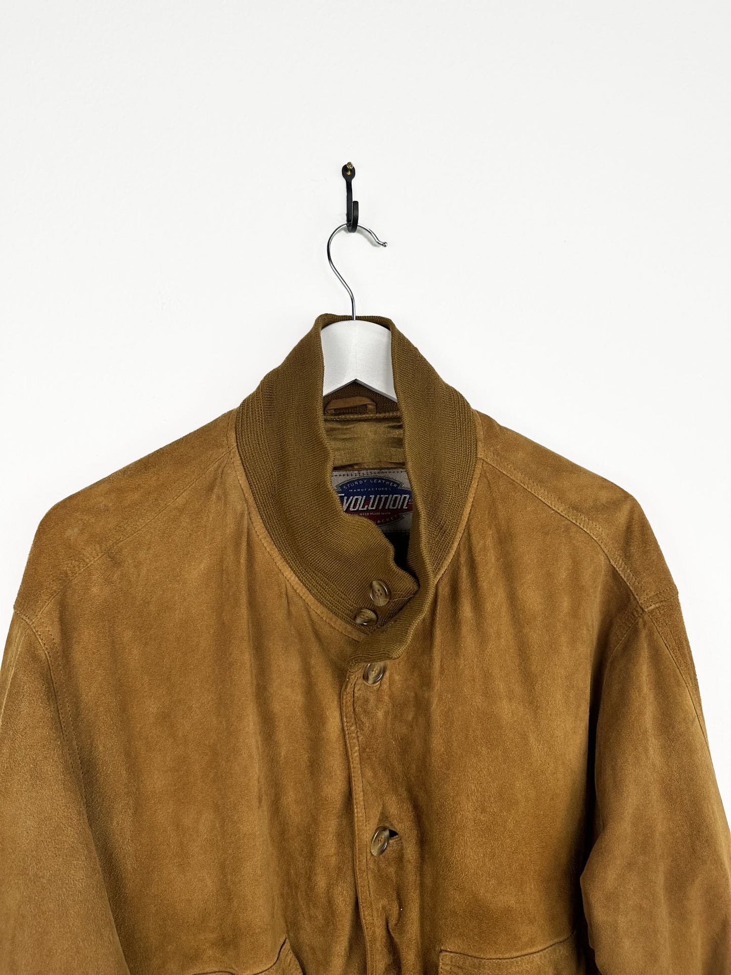 Giacca in camoscio 90s (25g175) - M